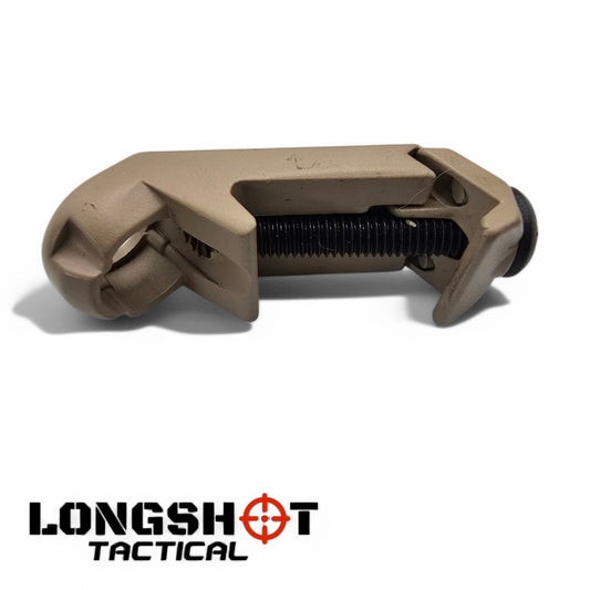 Rail Mount Sling Mount - Tan (small eye) - Longshot Tactical