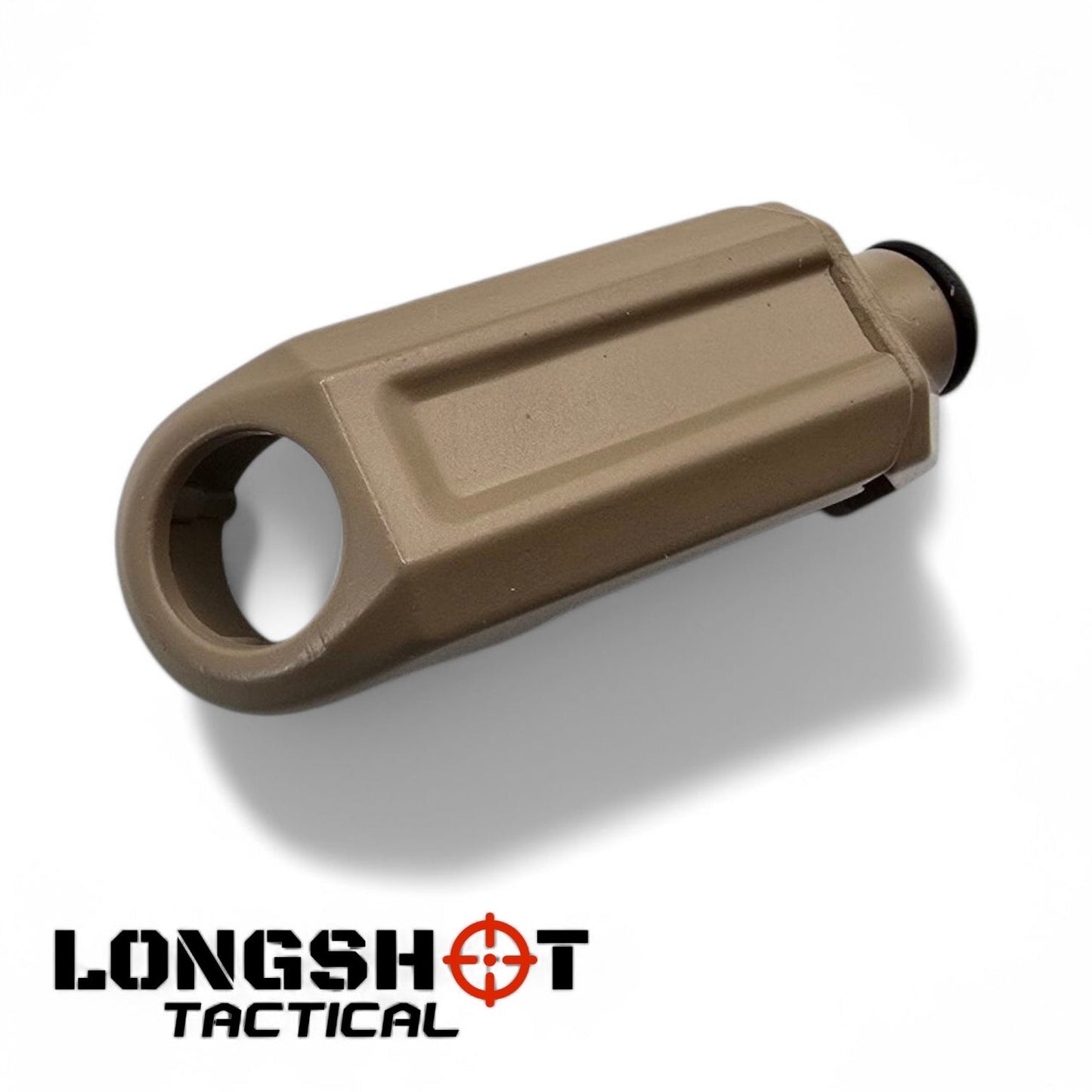 Rail Mount Sling Mount - Tan (small eye) - Longshot Tactical