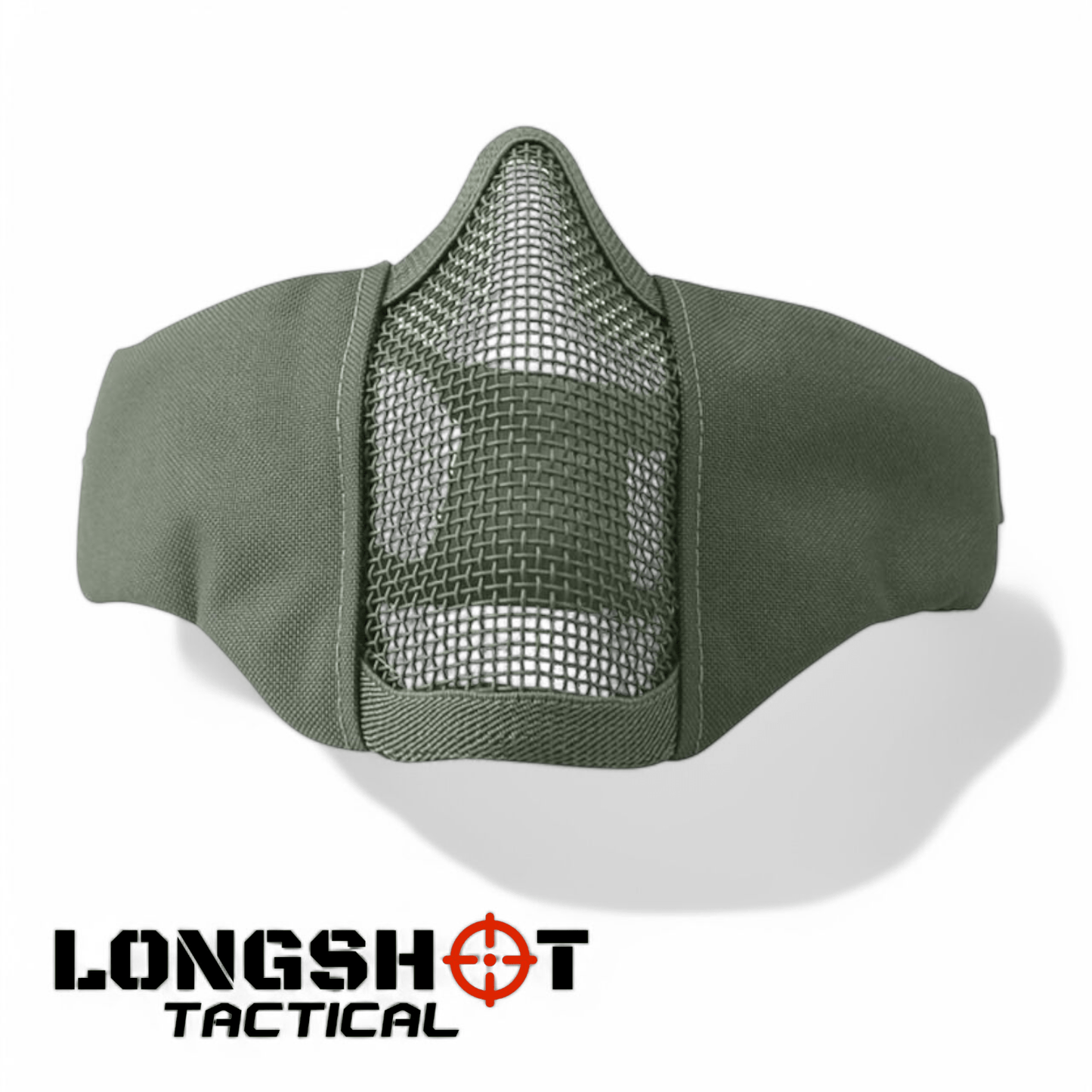 Recon Airsoft Face Mask – Olive Green - Longshot Tactical