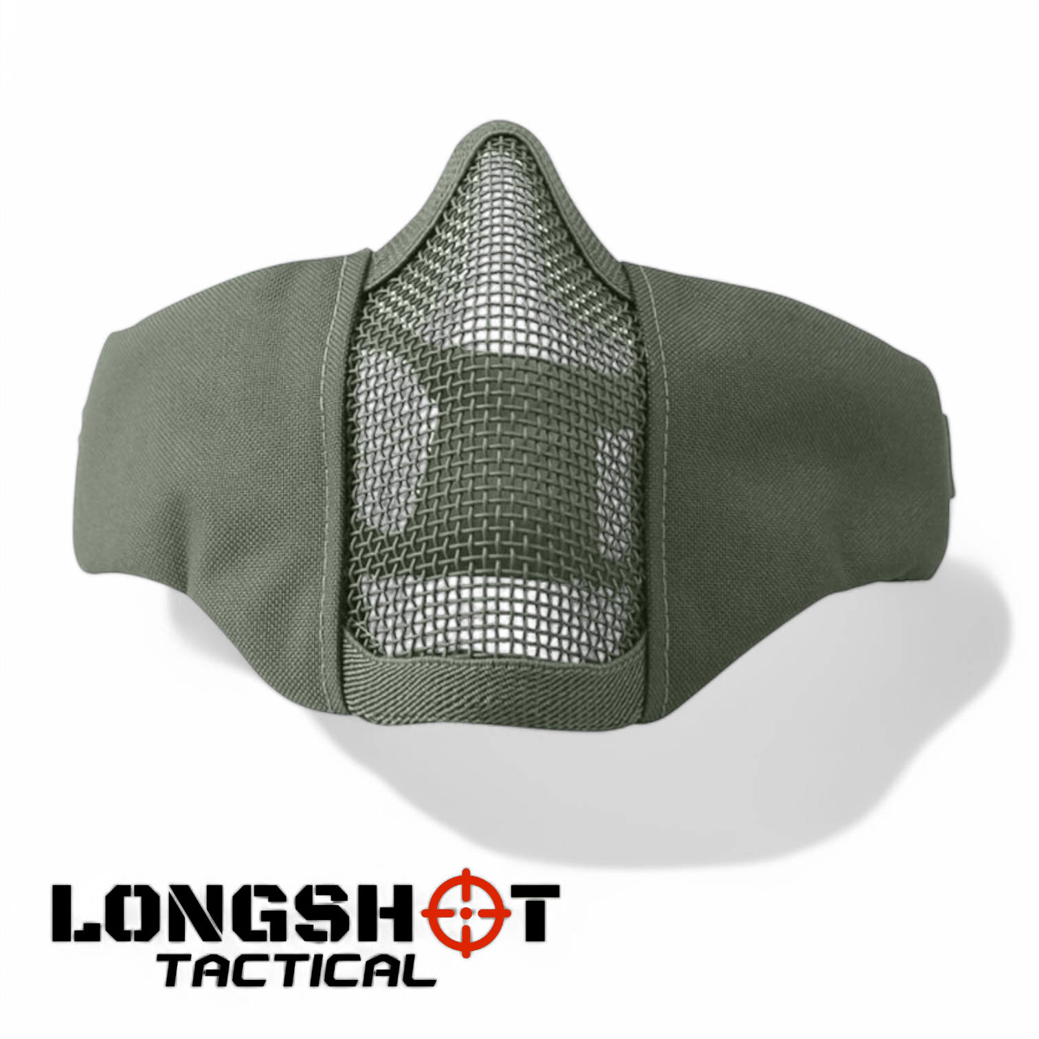 Recon Airsoft Face Mask – Olive Green - Longshot Tactical