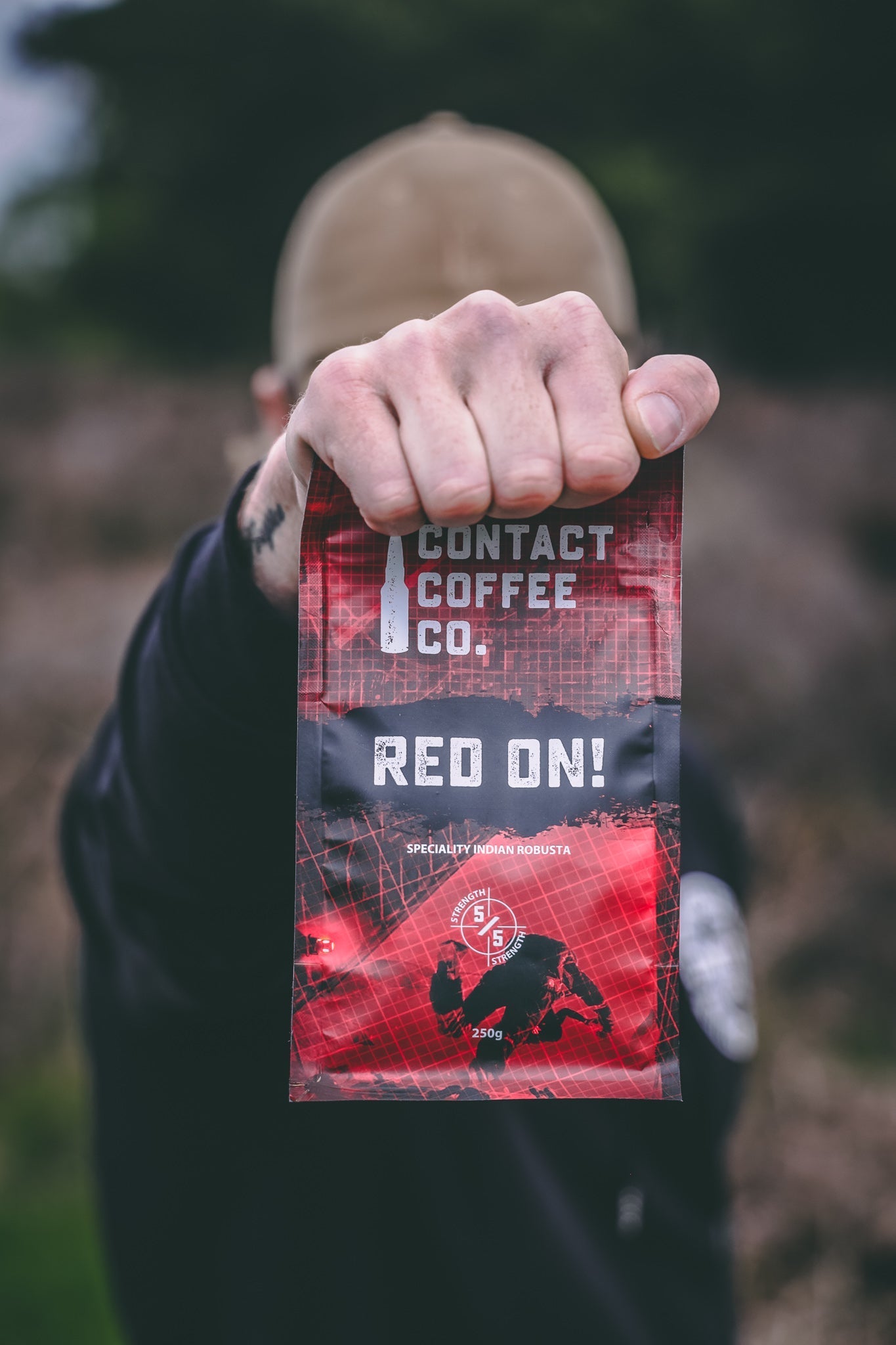 Red On! High - Caffeine Coffee - Longshot Tactical
