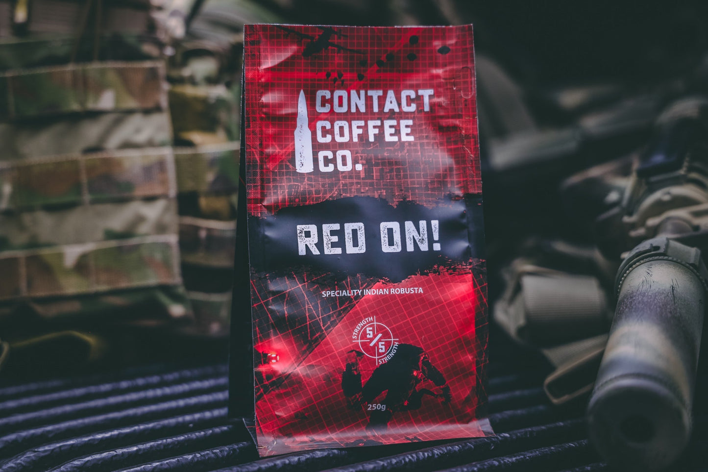 Red On! High - Caffeine Coffee - Longshot Tactical
