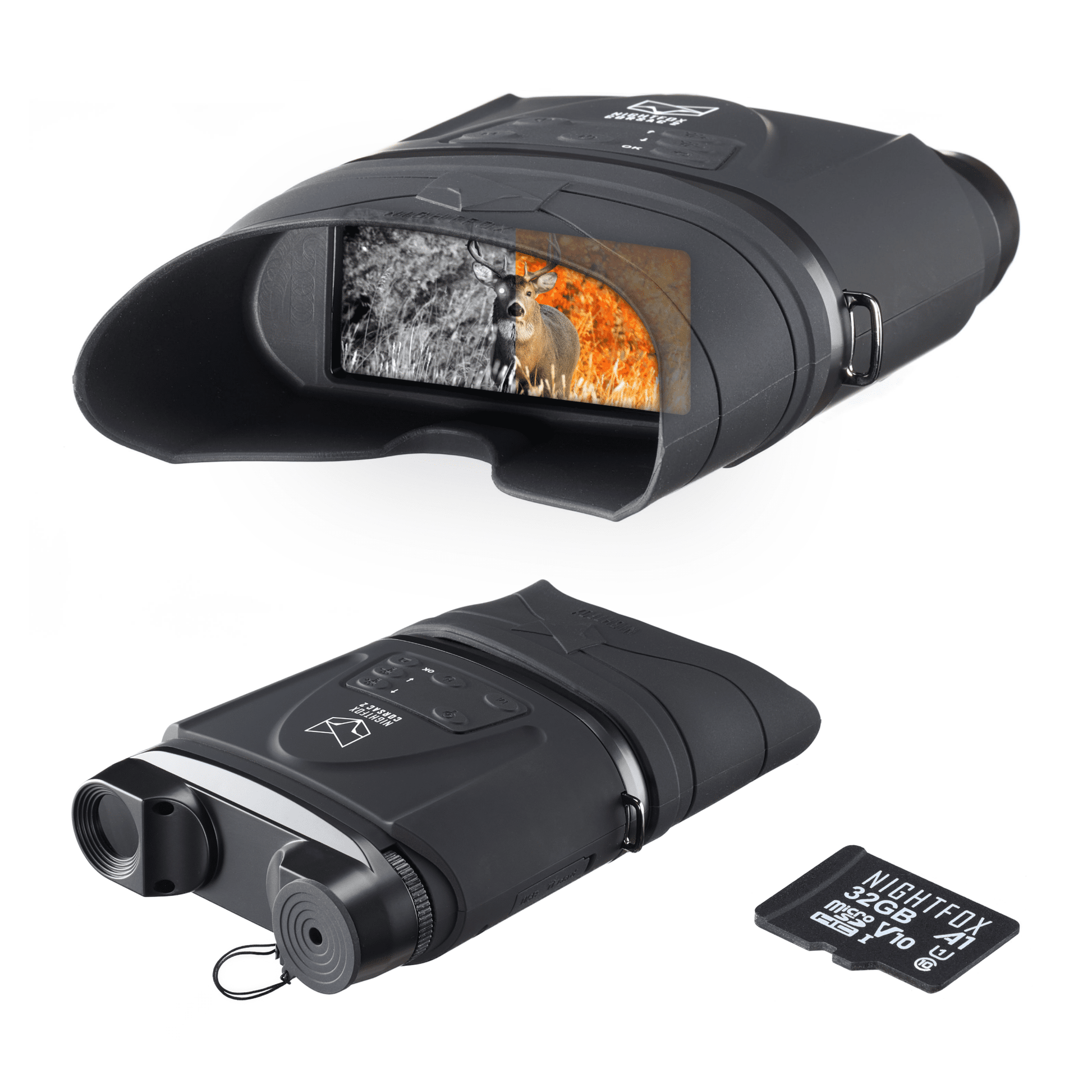 Refurbished Nightfox Corsac 2 HD Night Vision Binoculars - Longshot Tactical