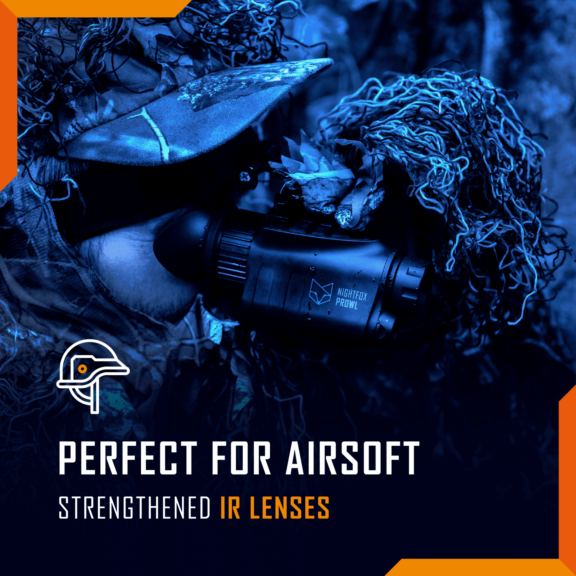 Refurbished Nightfox Prowl Monocular Night Vision Goggles - Longshot Tactical