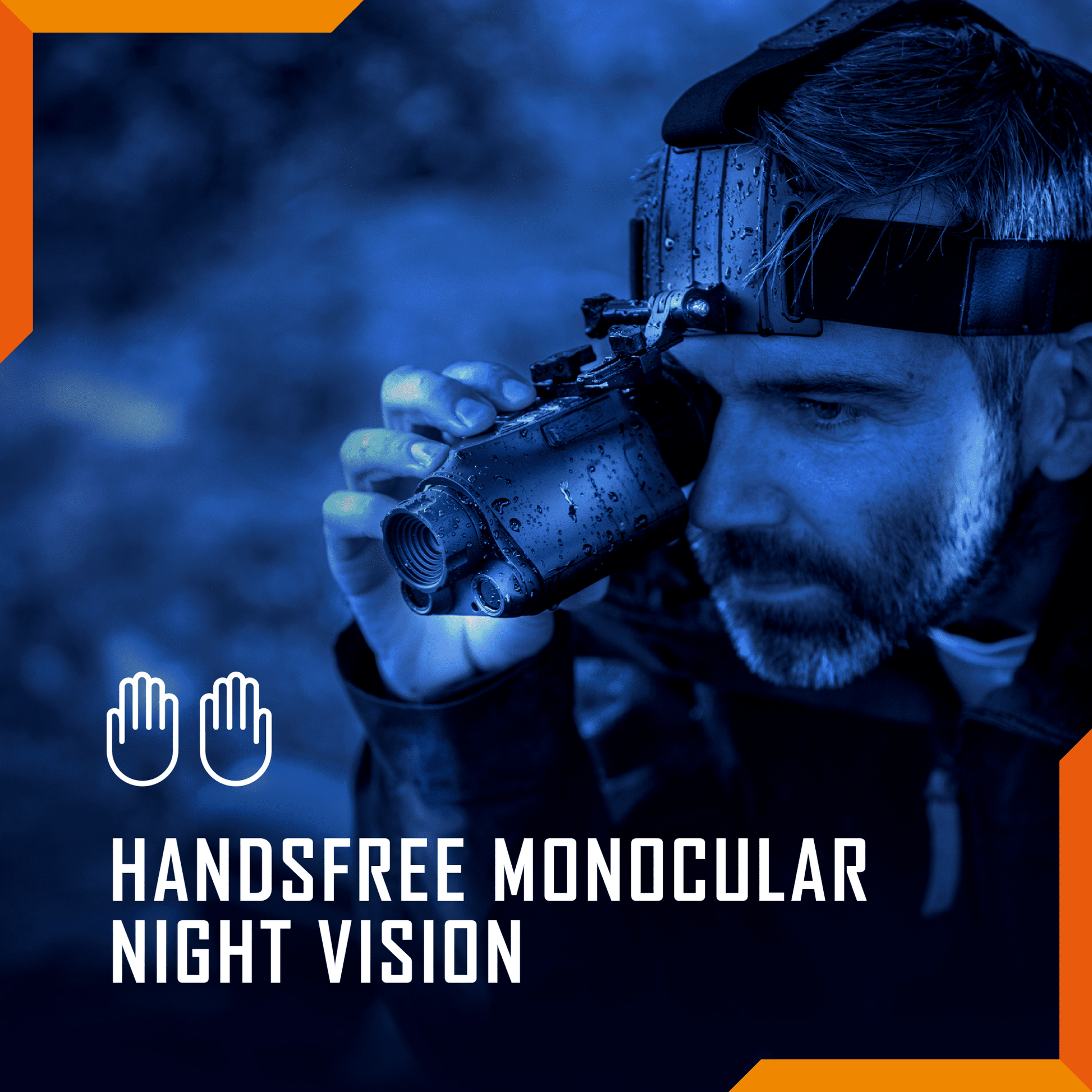 Refurbished Nightfox Prowl Monocular Night Vision Goggles - Longshot Tactical