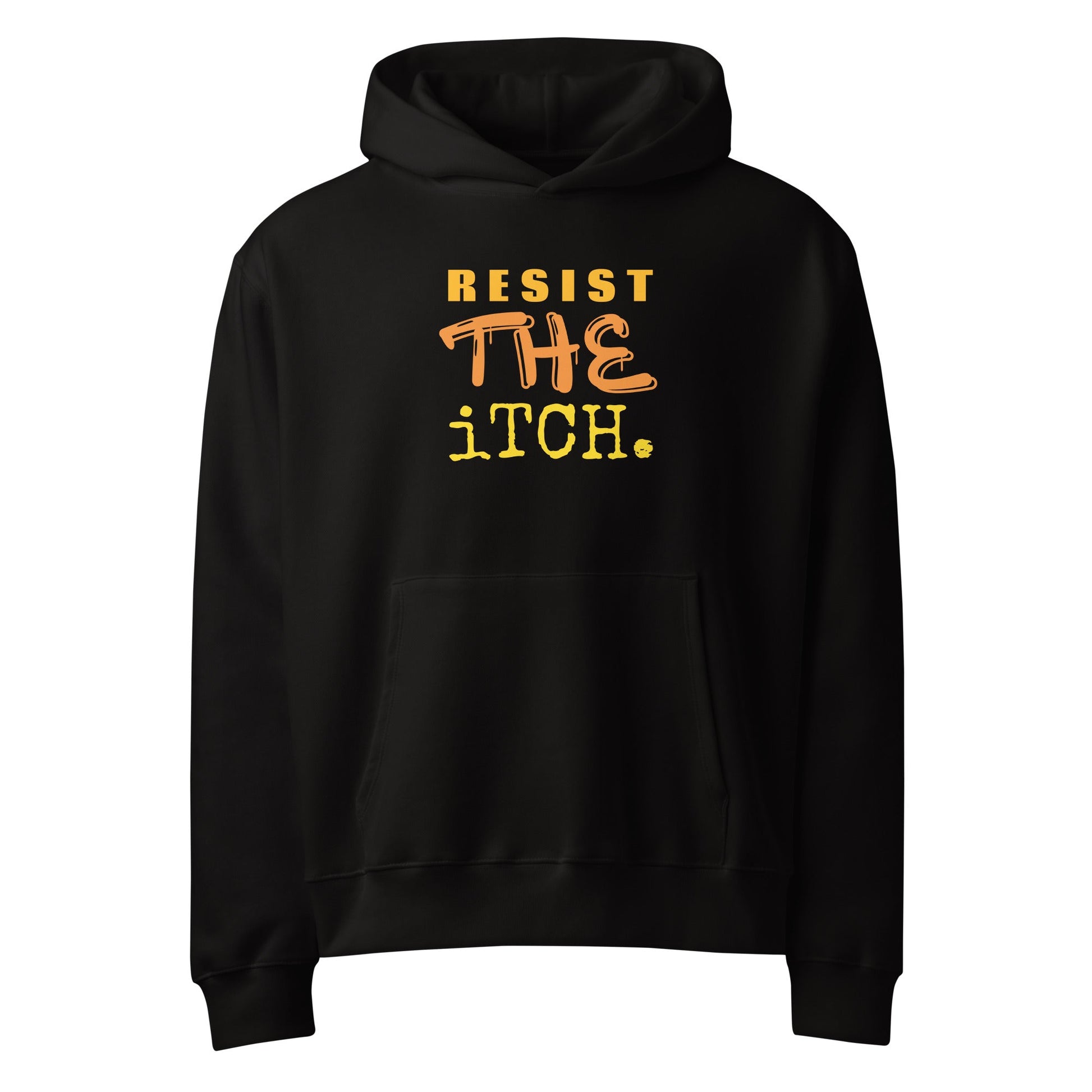 Resist The Itch Oversized heavyweight hoodie - Longshot Tactical