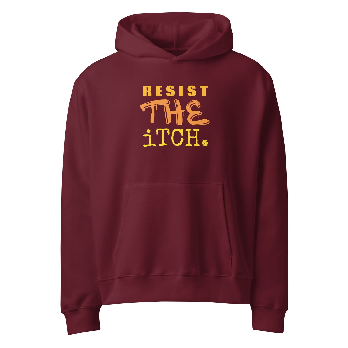Resist The Itch Oversized heavyweight hoodie - Longshot Tactical