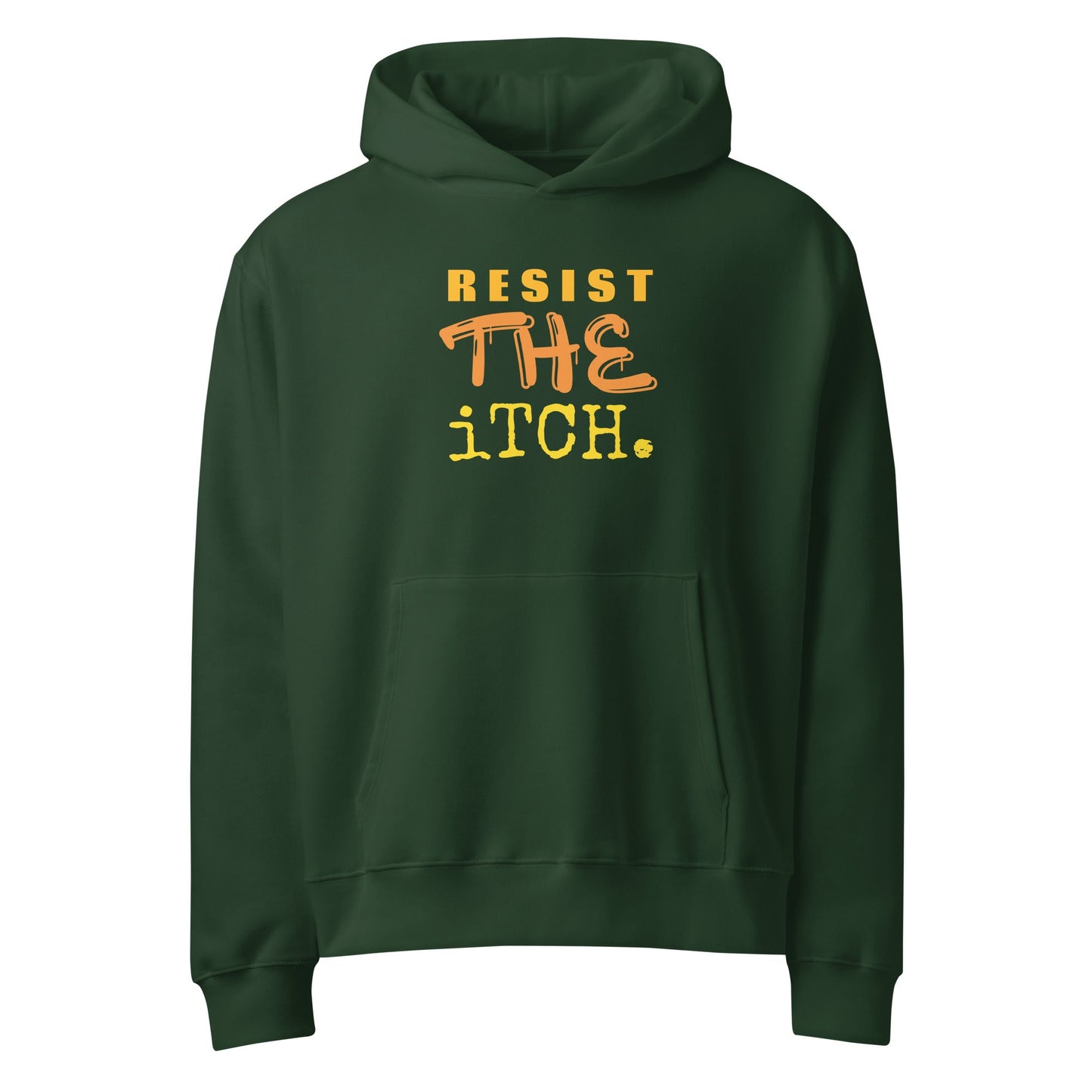 Resist The Itch Oversized heavyweight hoodie - Longshot Tactical