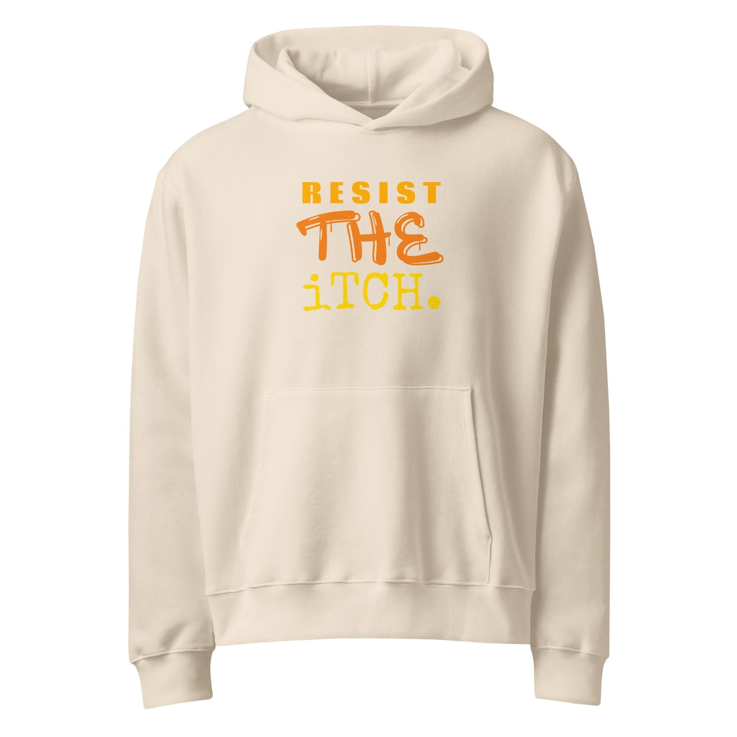 Resist The Itch Oversized heavyweight hoodie - Longshot Tactical