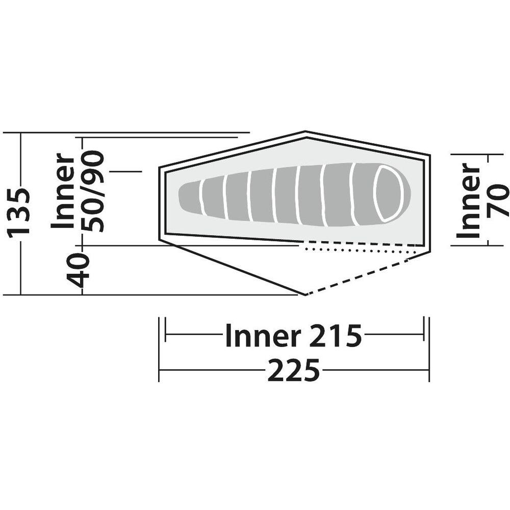 Robens Chaser 1 Man Tent - Longshot Tactical