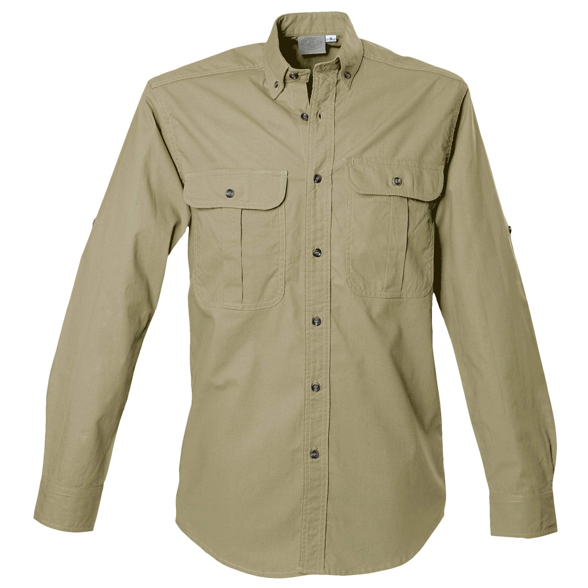 Safari Shirt for Men - L/Sleeve - Longshot Tactical
