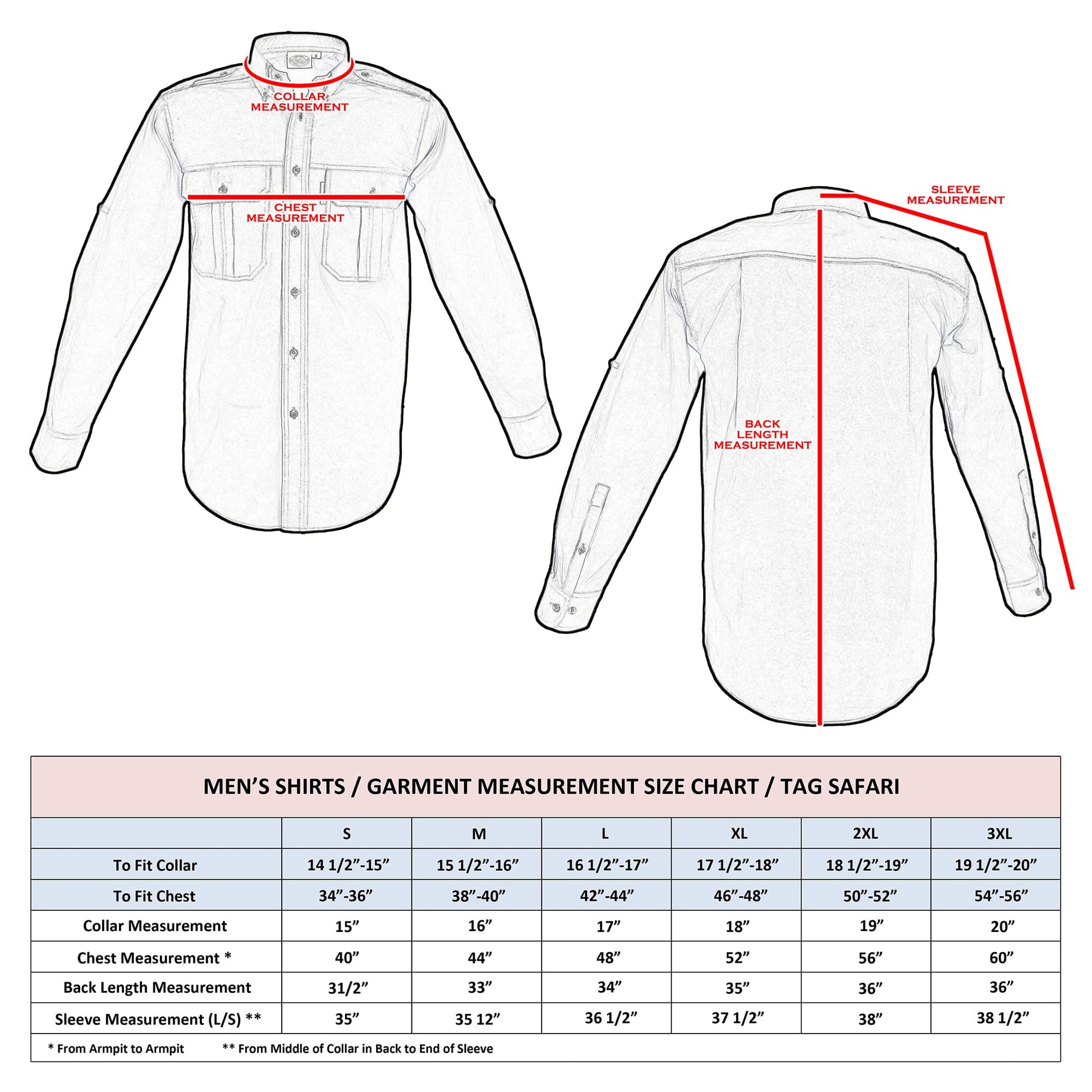 Safari Shirt for Men - S/Sleeve - Longshot Tactical