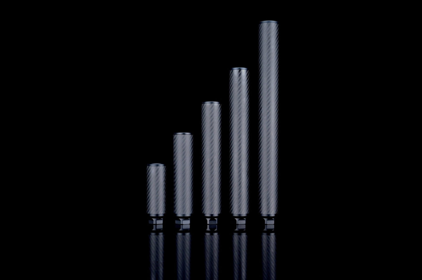 Silverback Airsoft Carbon dummy suppressor, Medium - Longshot Tactical