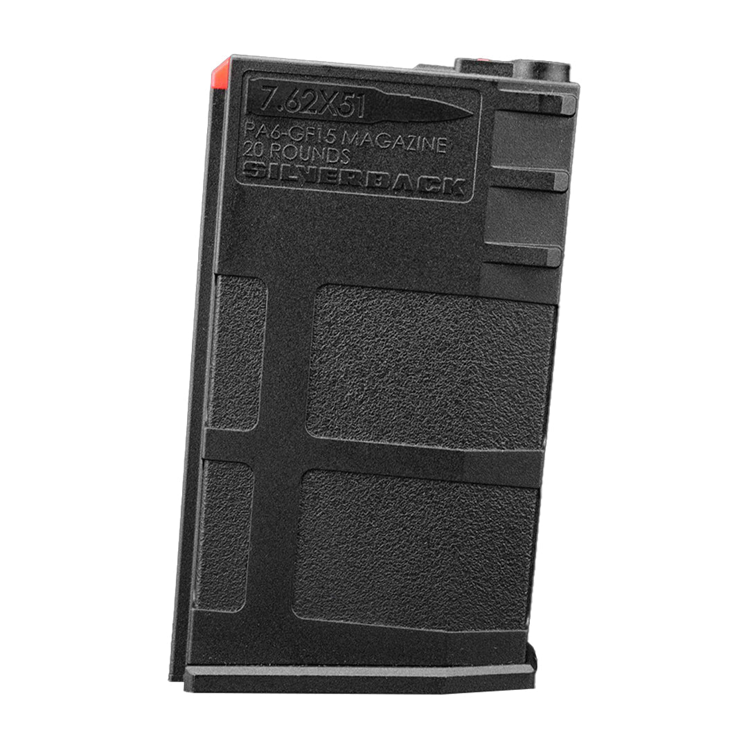Silverback MDRX/AR10 Magazine, 78rds (For 16" 7.62) (Various colours) - Longshot Tactical