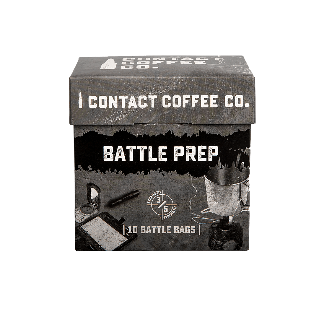Single Serve Coffee Bags - Battle Prep - Longshot Tactical