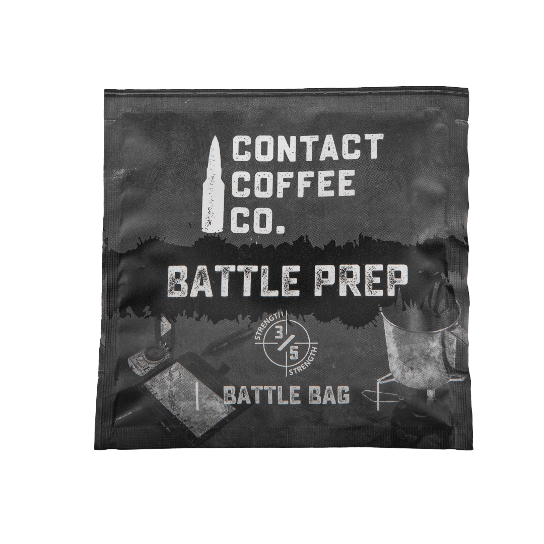 Single Serve Coffee Bags - Battle Prep - Longshot Tactical