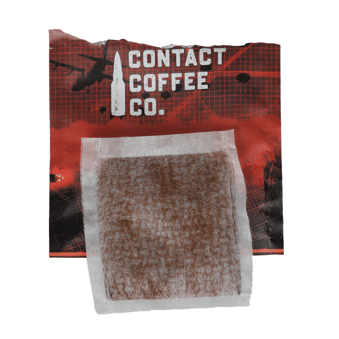 Single Serve Coffee Bags - Red On! - Longshot Tactical