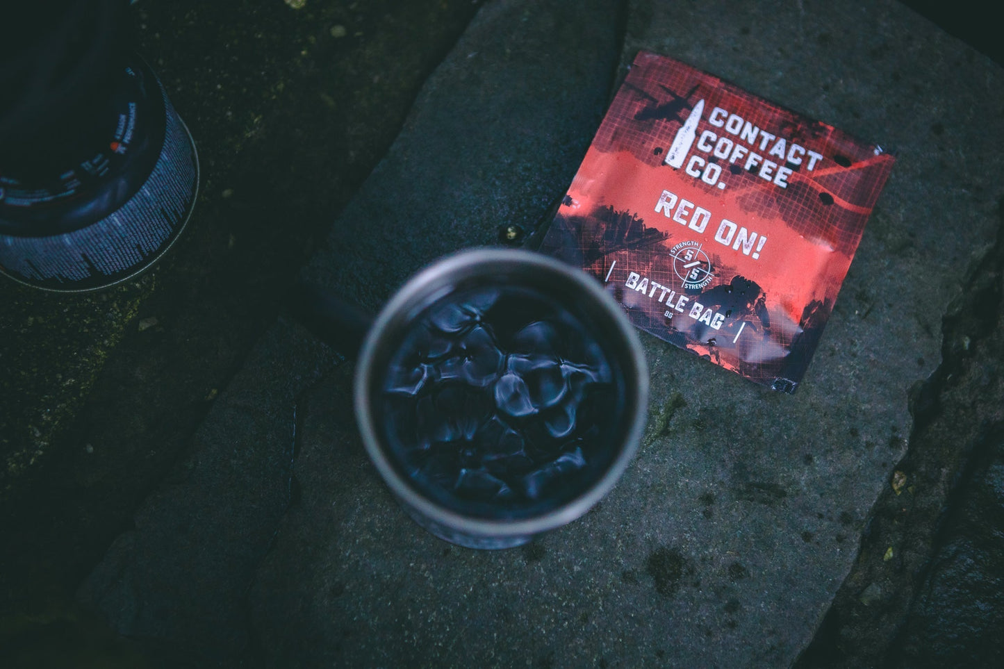 Single Serve Coffee Bags - Red On! - Longshot Tactical