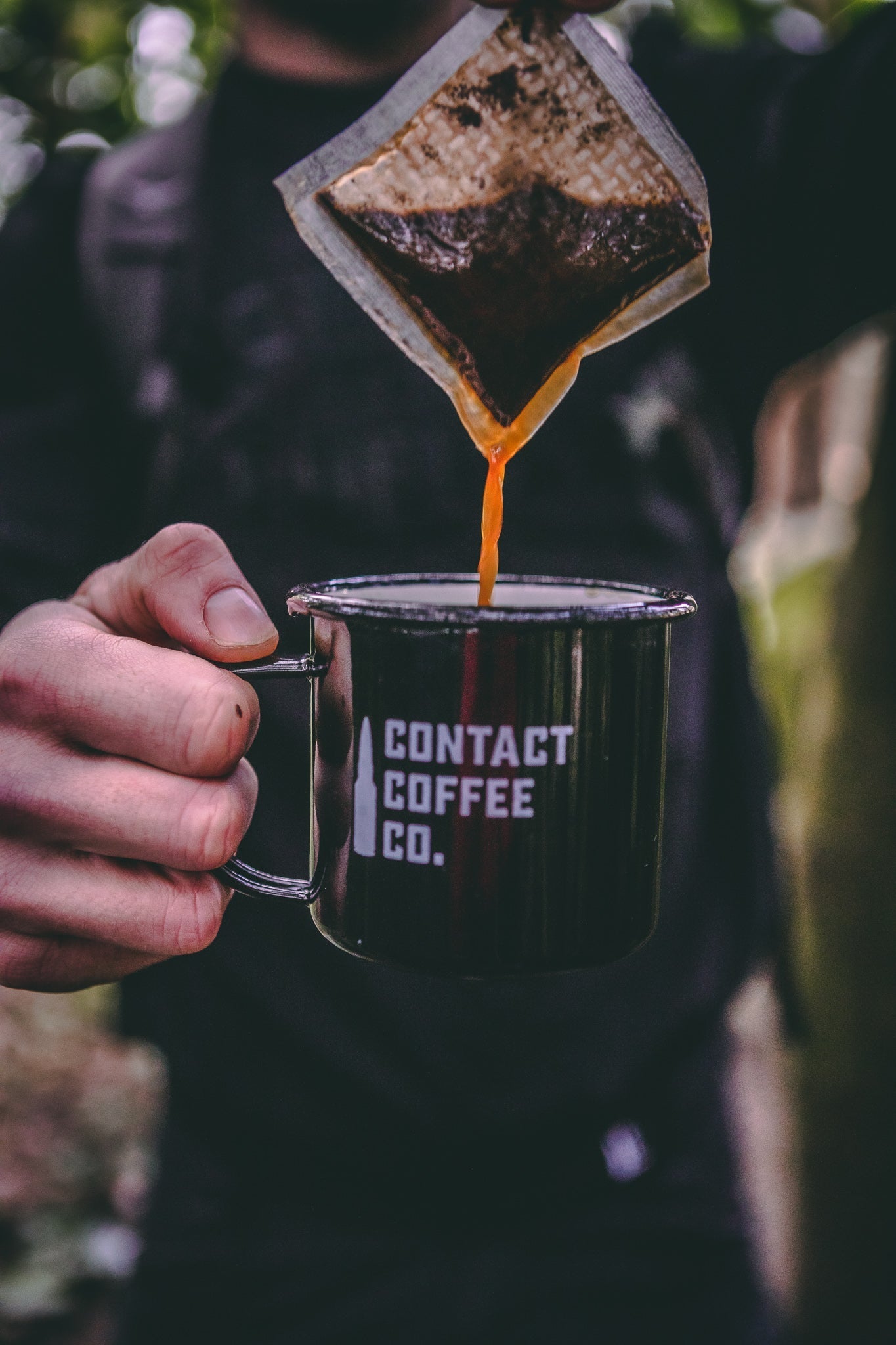 Single Serve Coffee Bags - Red On! - Longshot Tactical