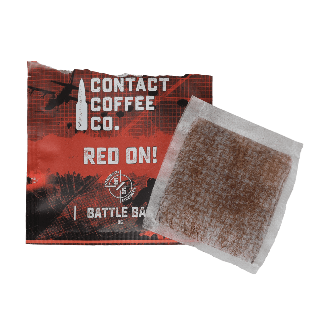 Single Serve Coffee Brew Bags | Red On! - Longshot Tactical