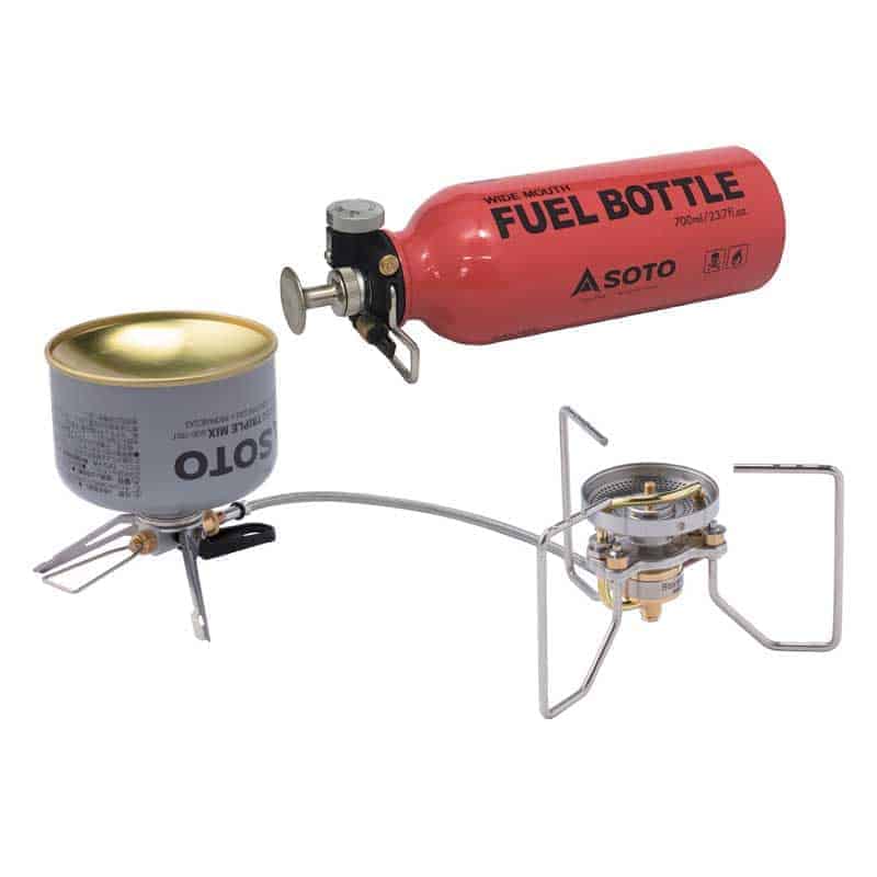 Soto Stormbreaker Multi Fuel Stove With Fuel Bottle - Longshot Tactical