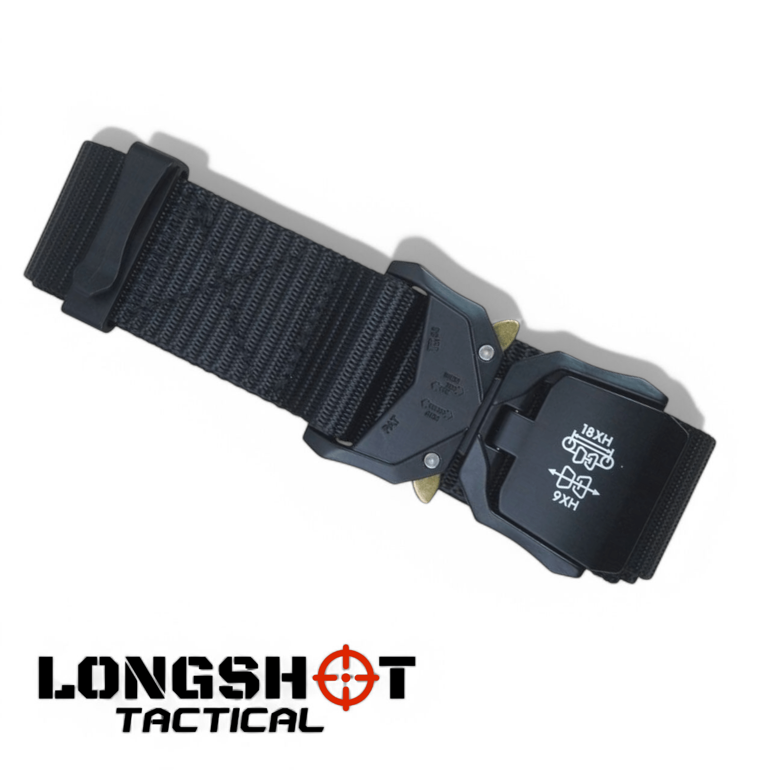 Spec Ops Tactical Belt – Black - Longshot Tactical