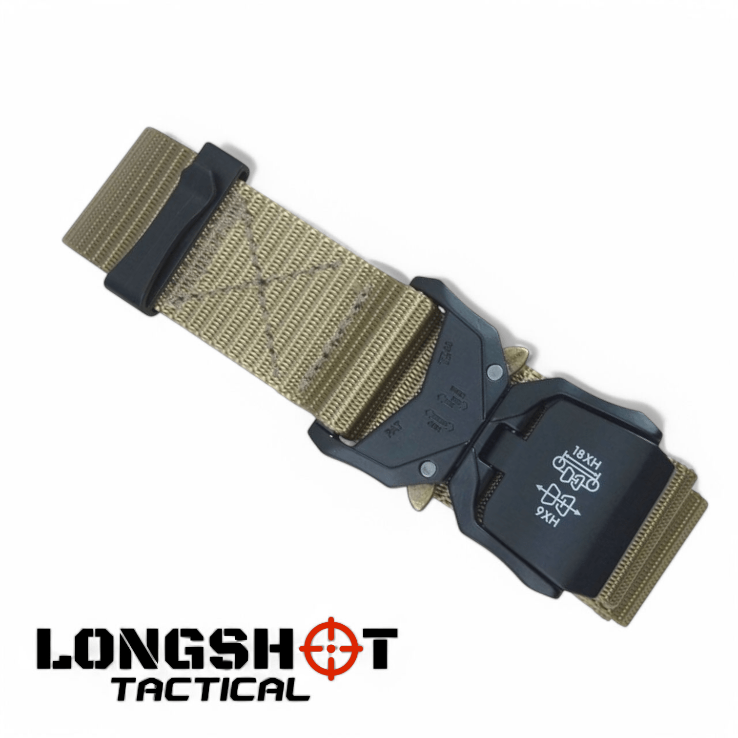 Spec Ops Tactical Belt – Coyote - Longshot Tactical