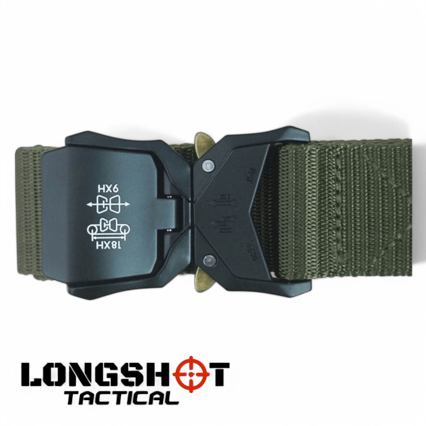 Spec Ops Tactical Belt – Olive Green - Longshot Tactical