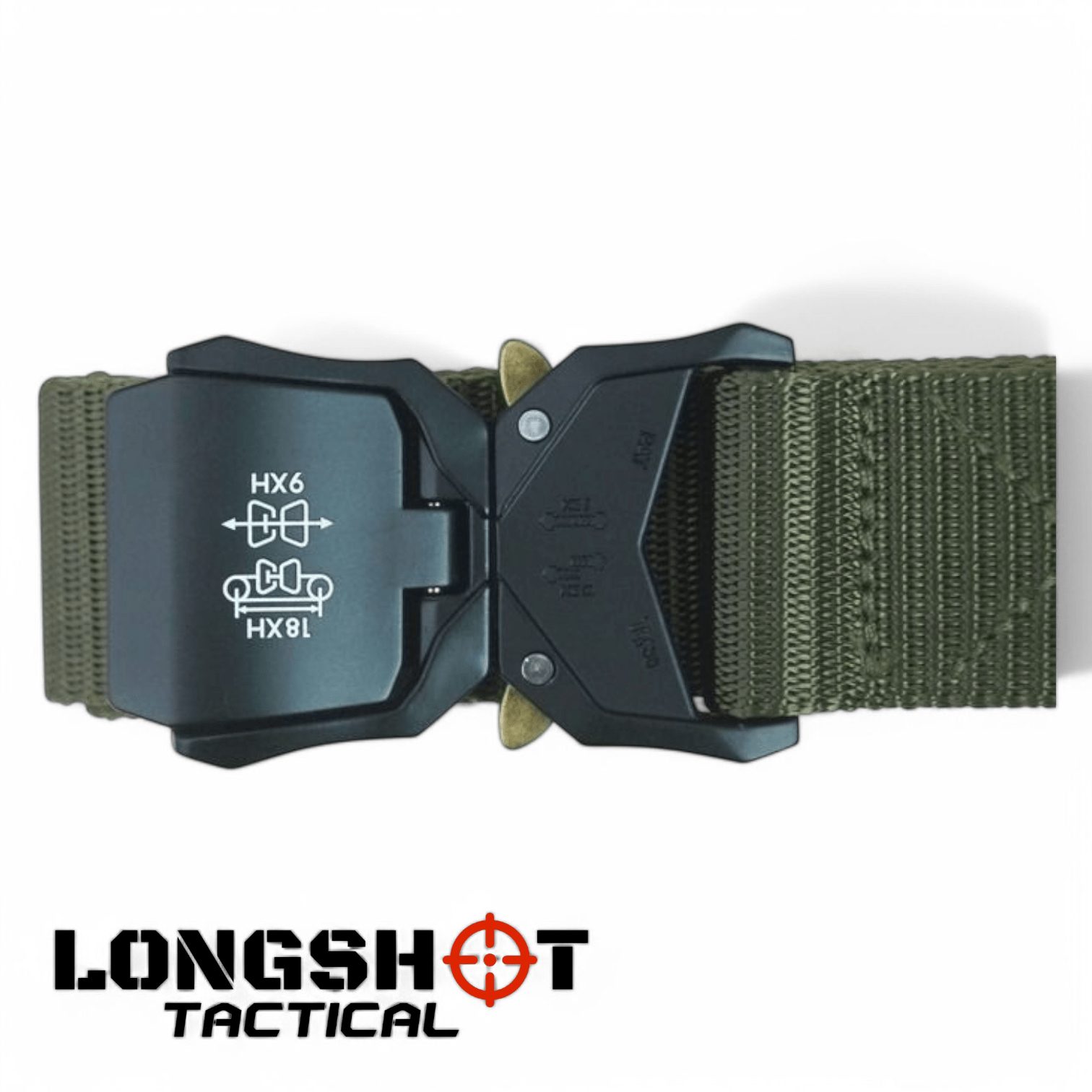 Spec Ops Tactical Belt – Olive Green - Longshot Tactical
