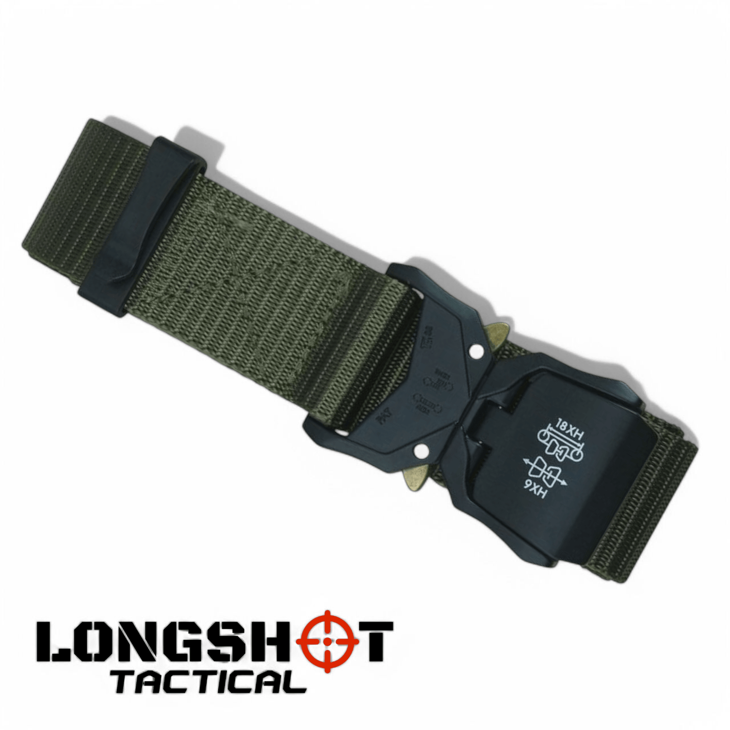 Spec Ops Tactical Belt – Olive Green - Longshot Tactical