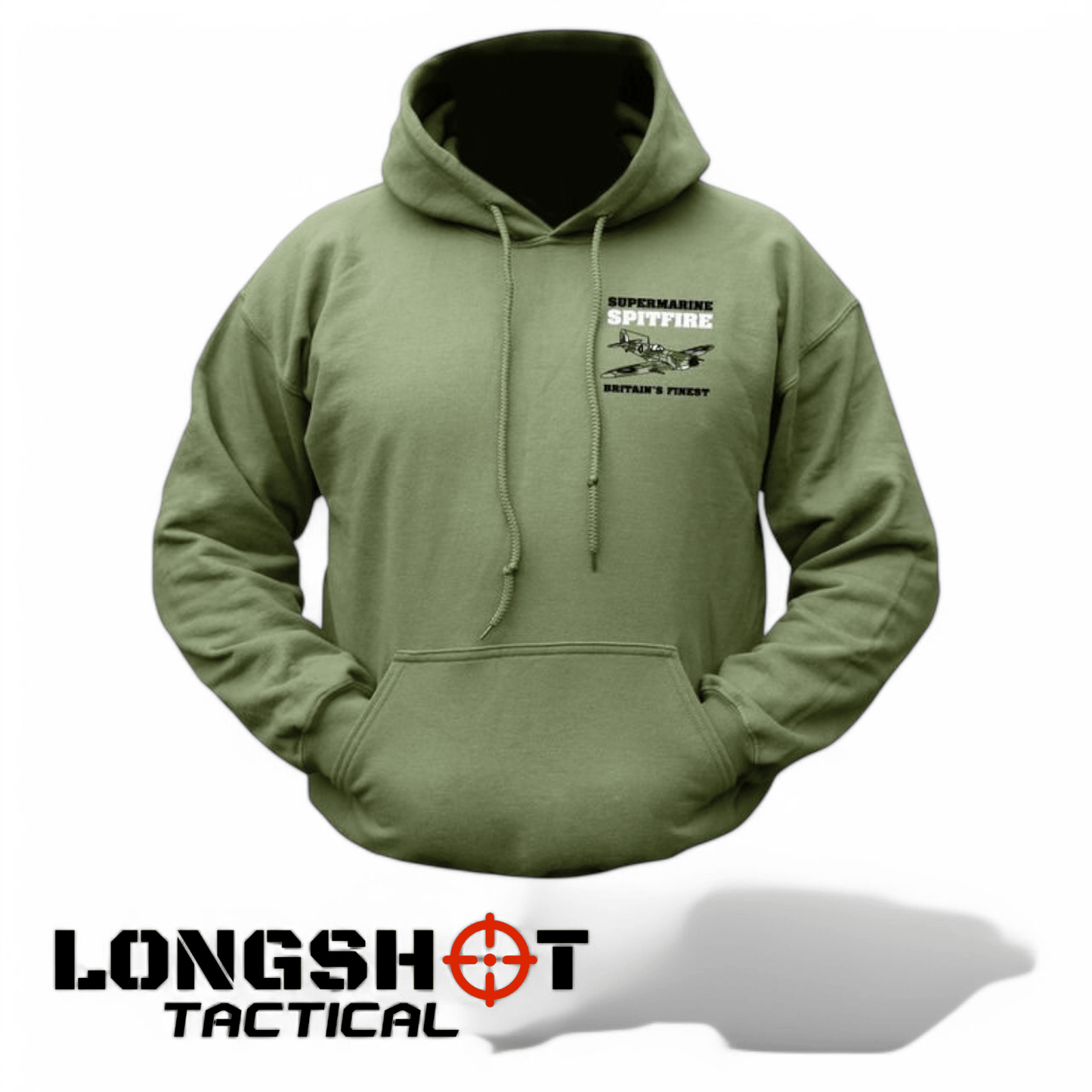 Spitfire Hoodie – Olive Green - Longshot Tactical