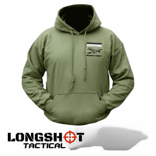 Spitfire Hoodie – Olive Green - Longshot Tactical
