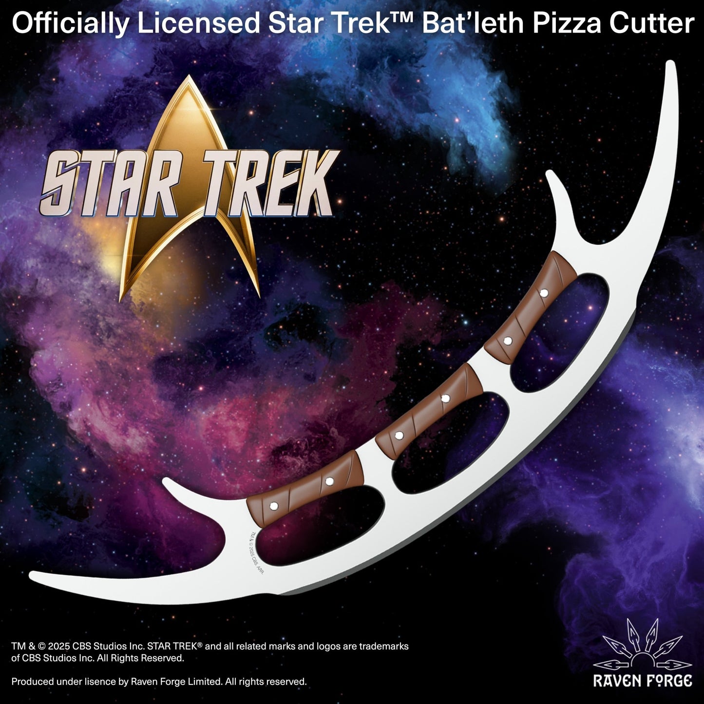 Star Trek™ Bat'leth Pizza Cutter - Longshot Tactical