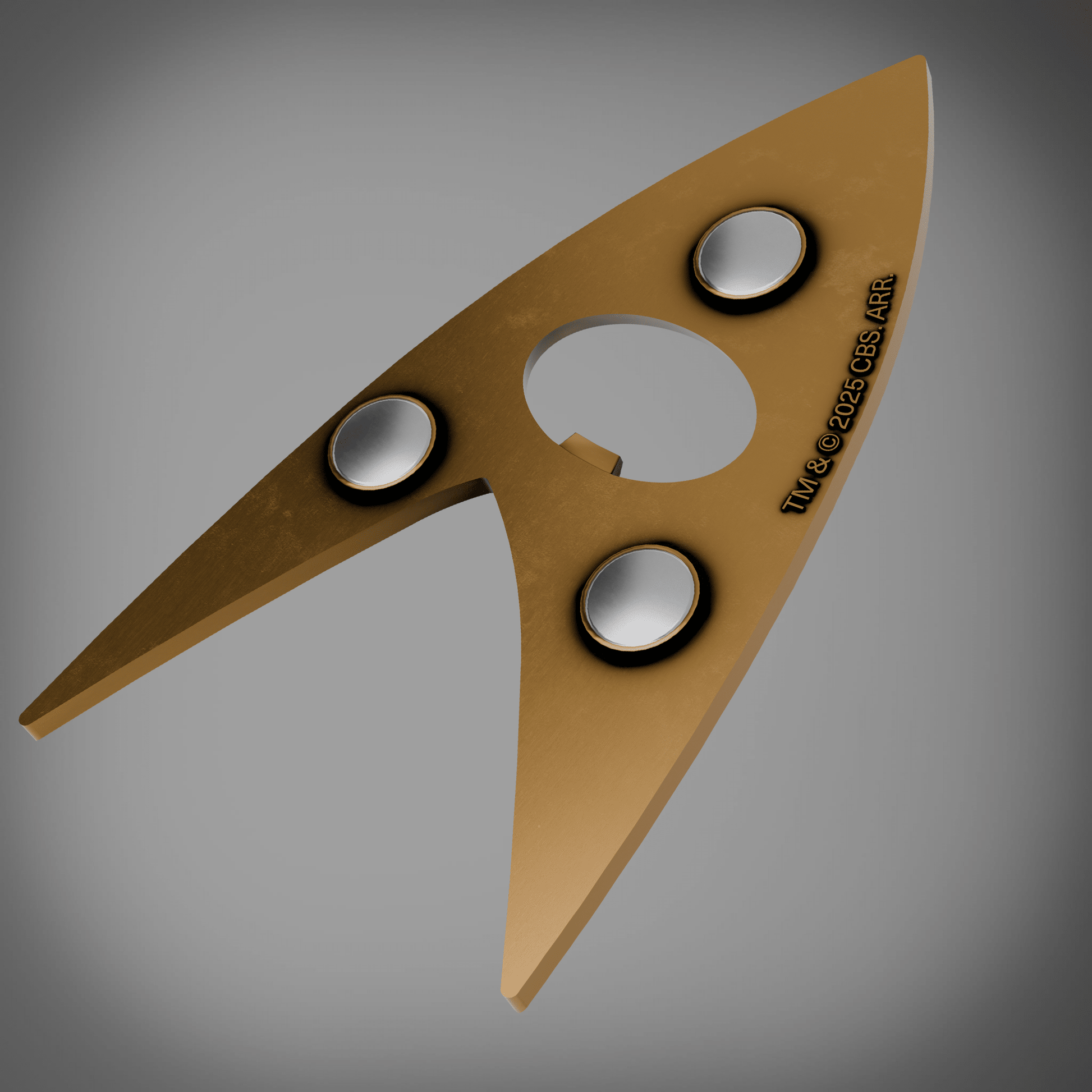 Star Trek™ Commbadge Bottle Opener - Longshot Tactical
