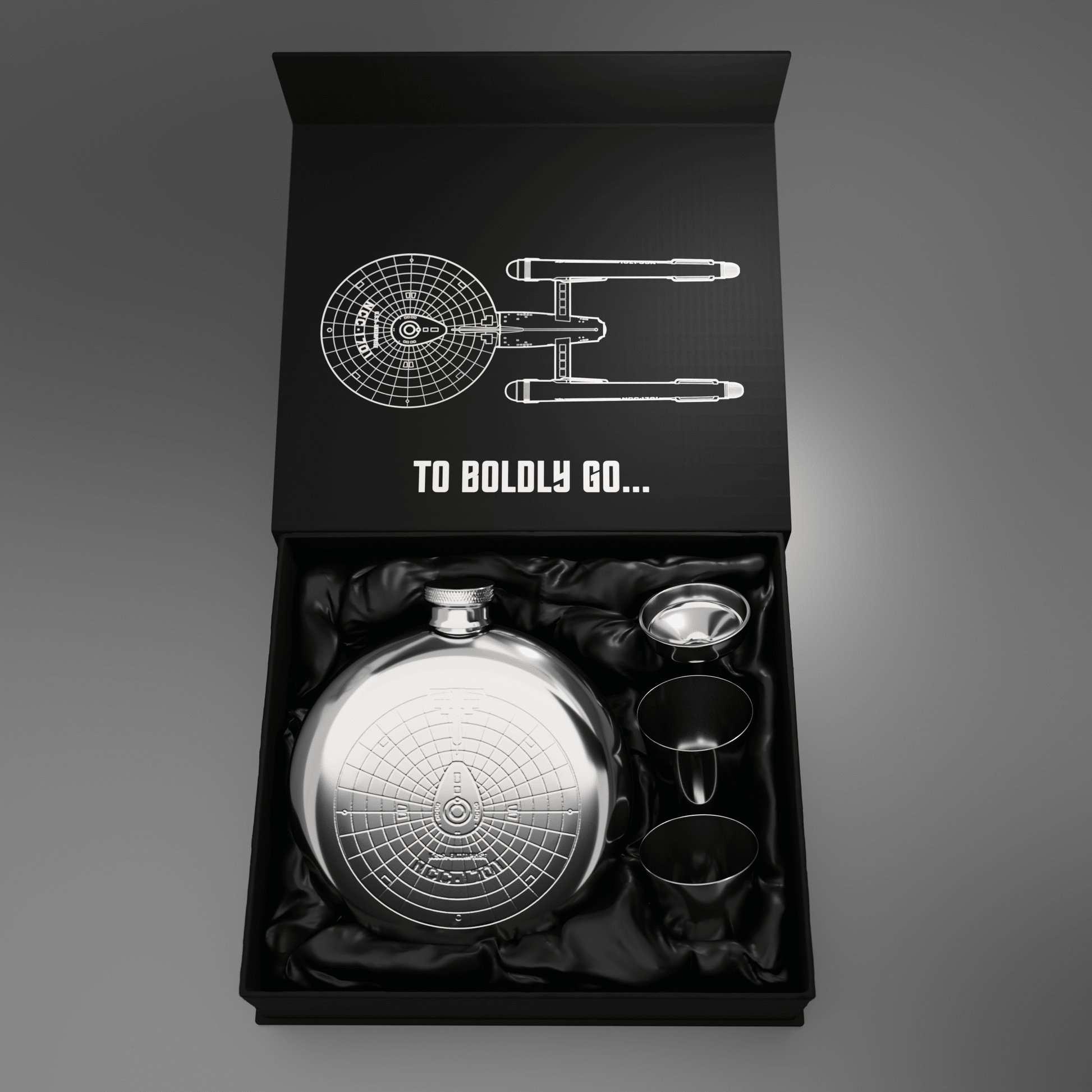 Star Trek™ Enterprise Hipflask - Longshot Tactical