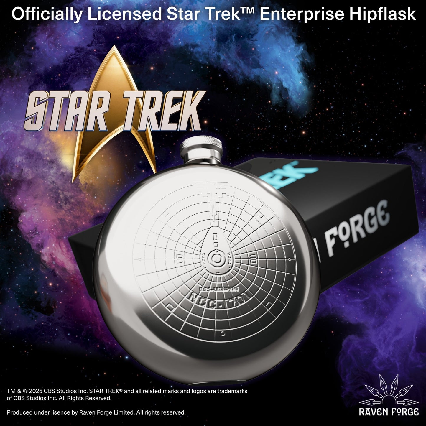 Star Trek™ Enterprise Hipflask - Longshot Tactical