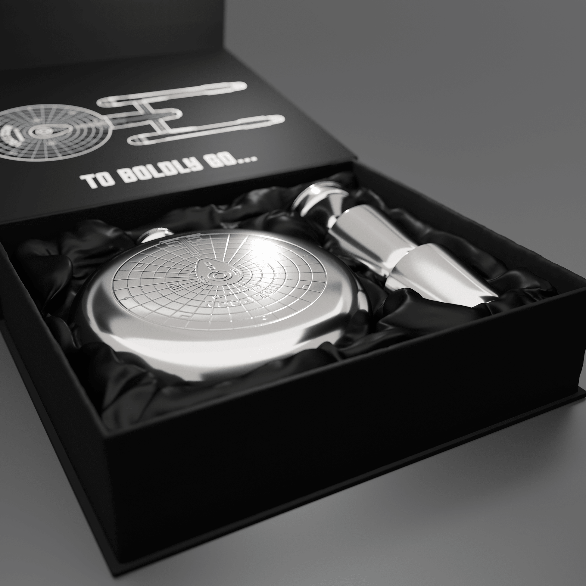 Star Trek™ Enterprise Hipflask - Longshot Tactical