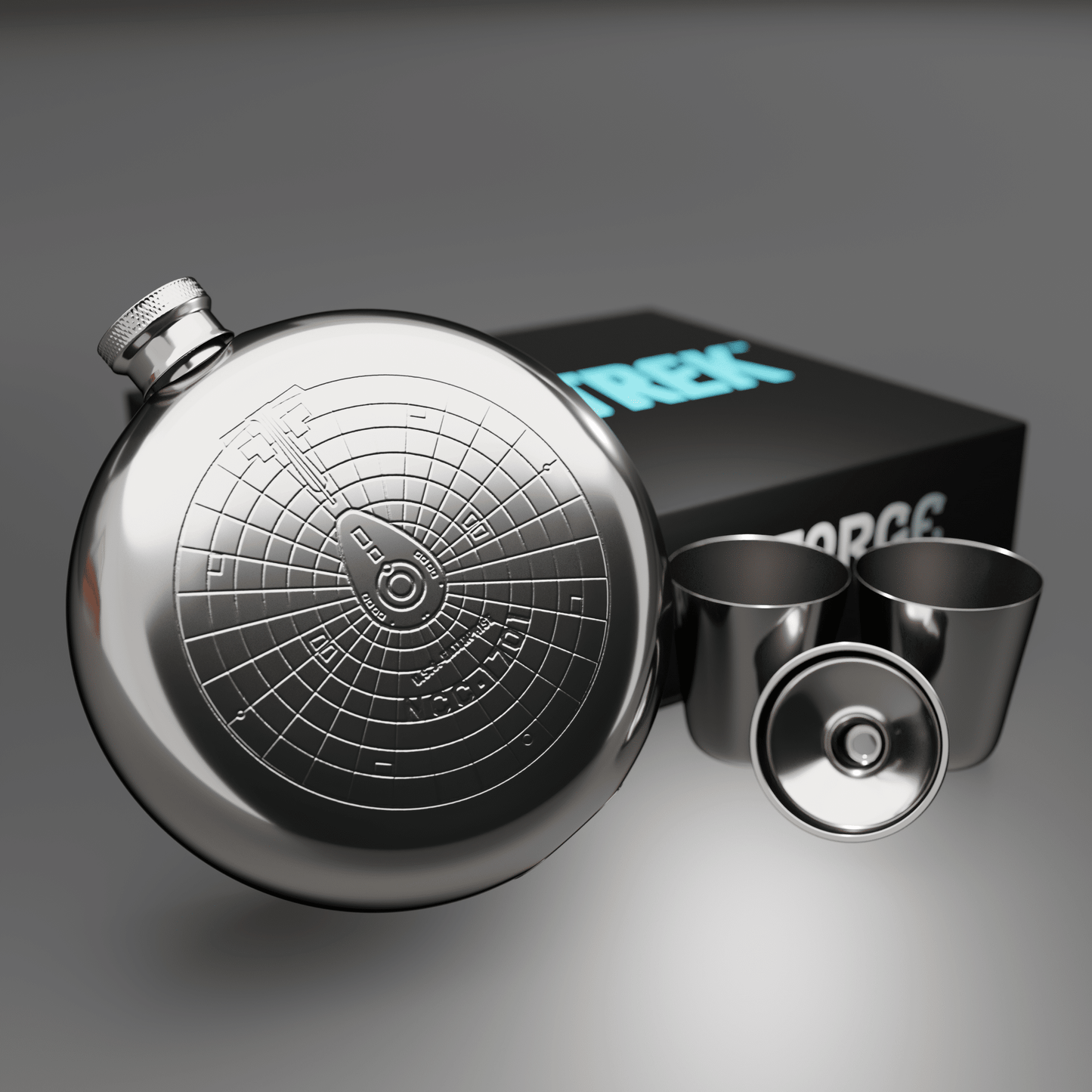 Star Trek™ Enterprise Hipflask - Longshot Tactical