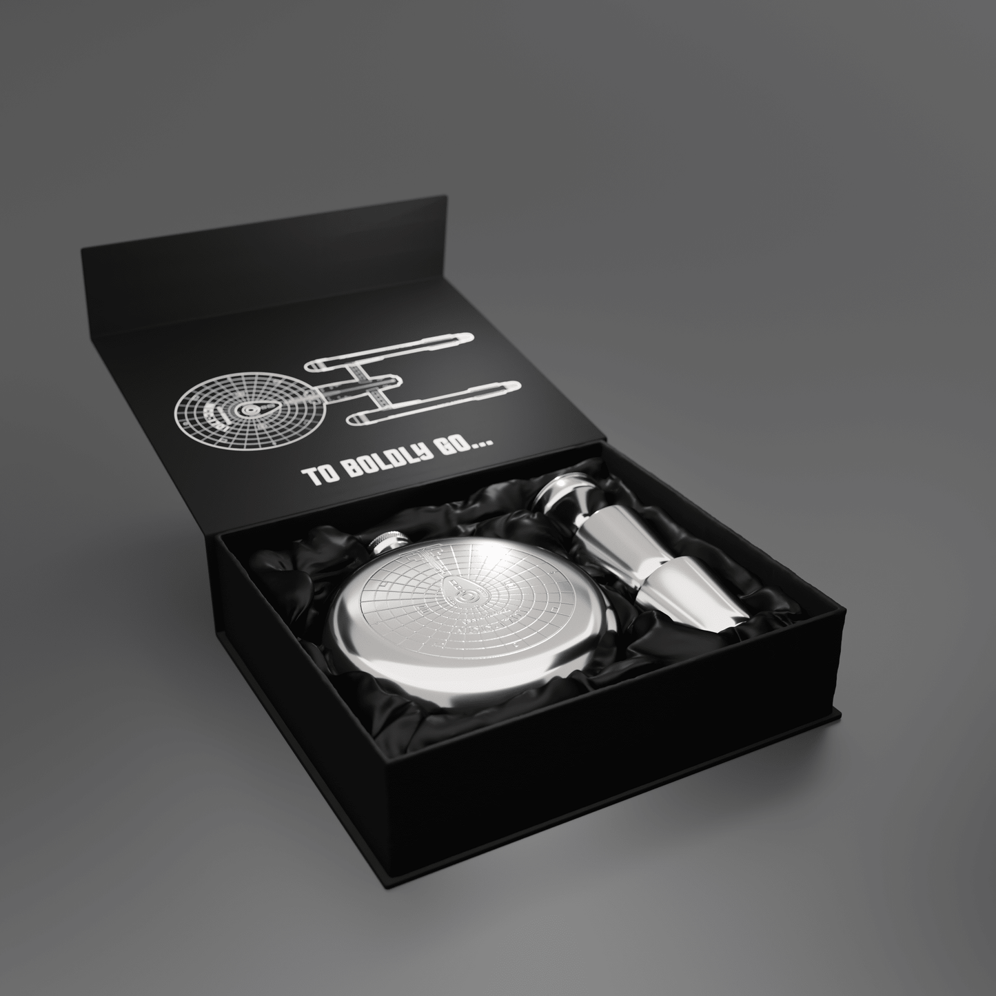 Star Trek™ Enterprise Hipflask - Longshot Tactical