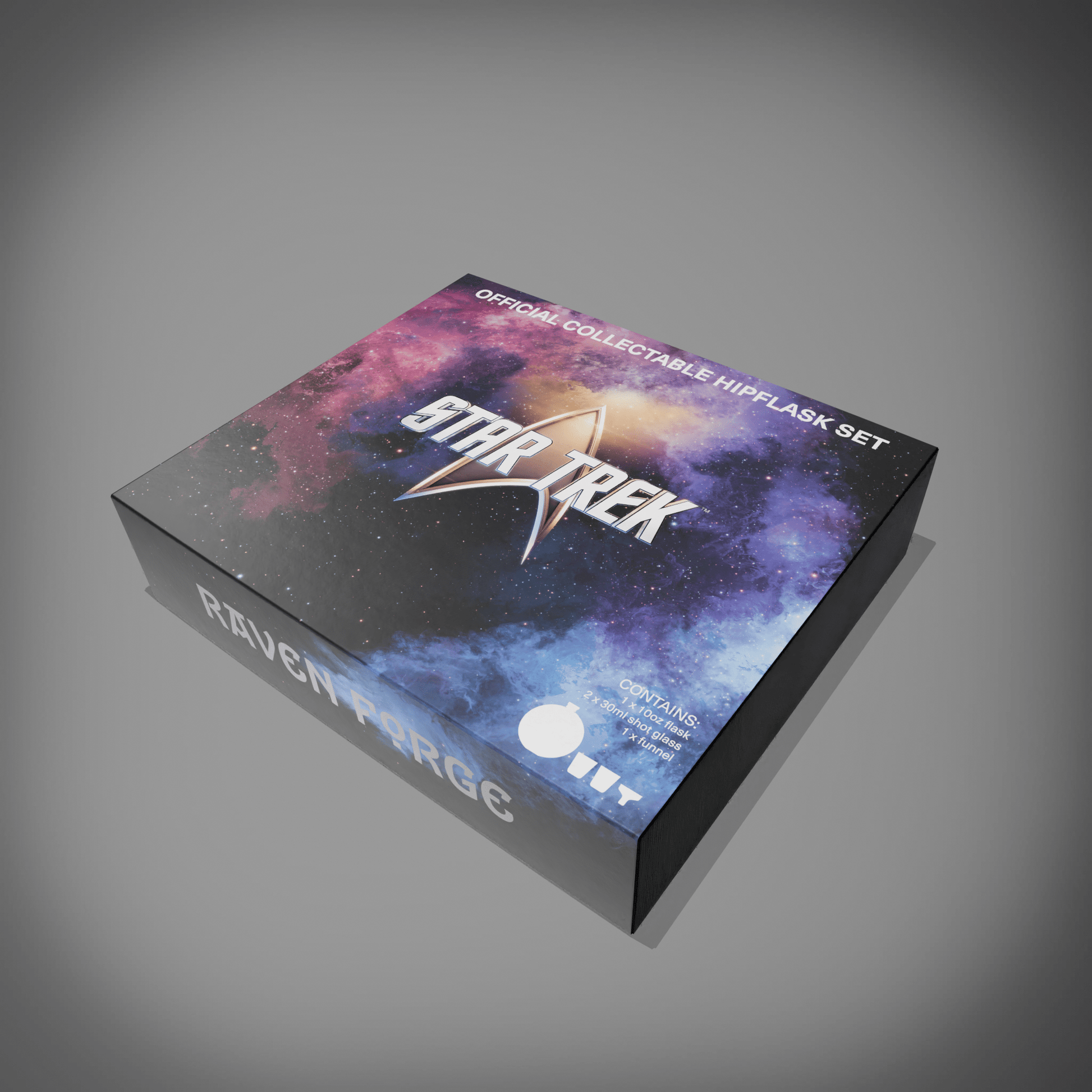 Star Trek™ Enterprise Hipflask - Longshot Tactical