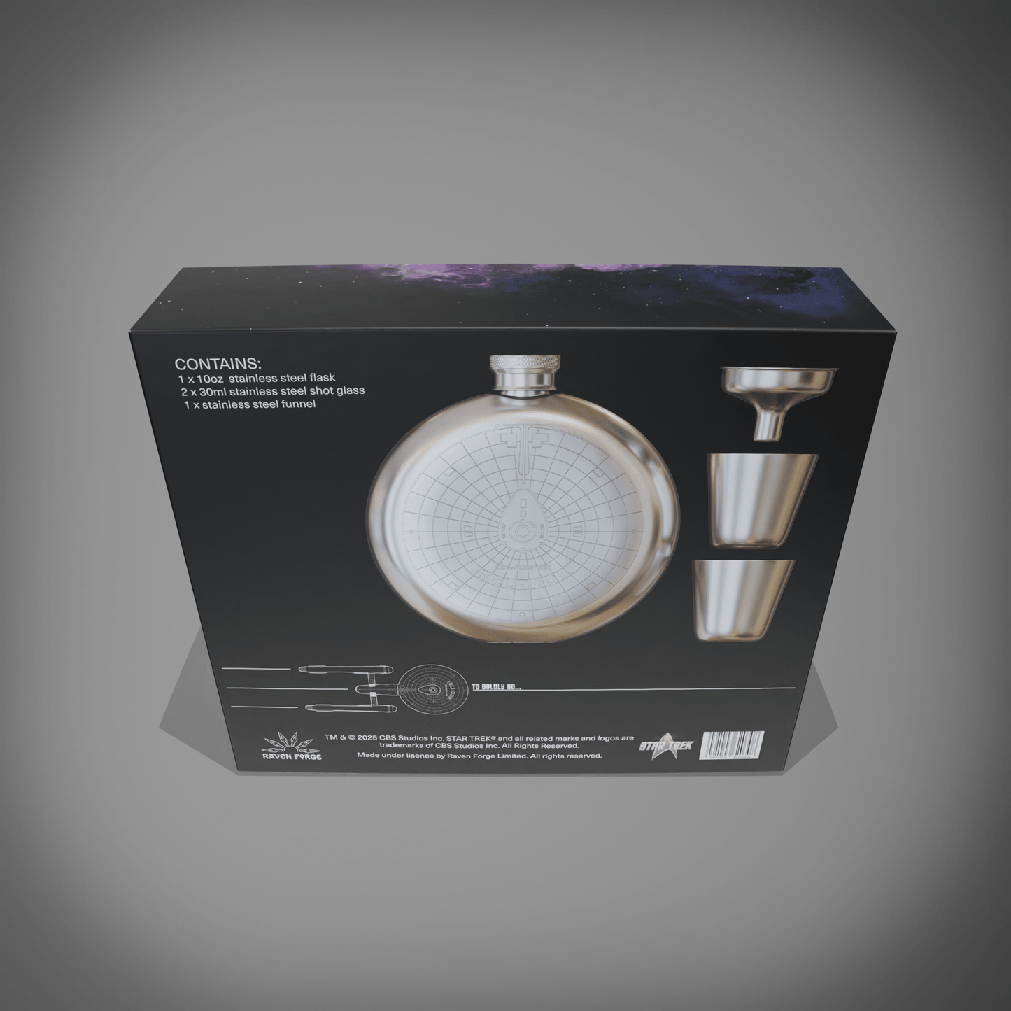 Star Trek™ Enterprise Hipflask - Longshot Tactical