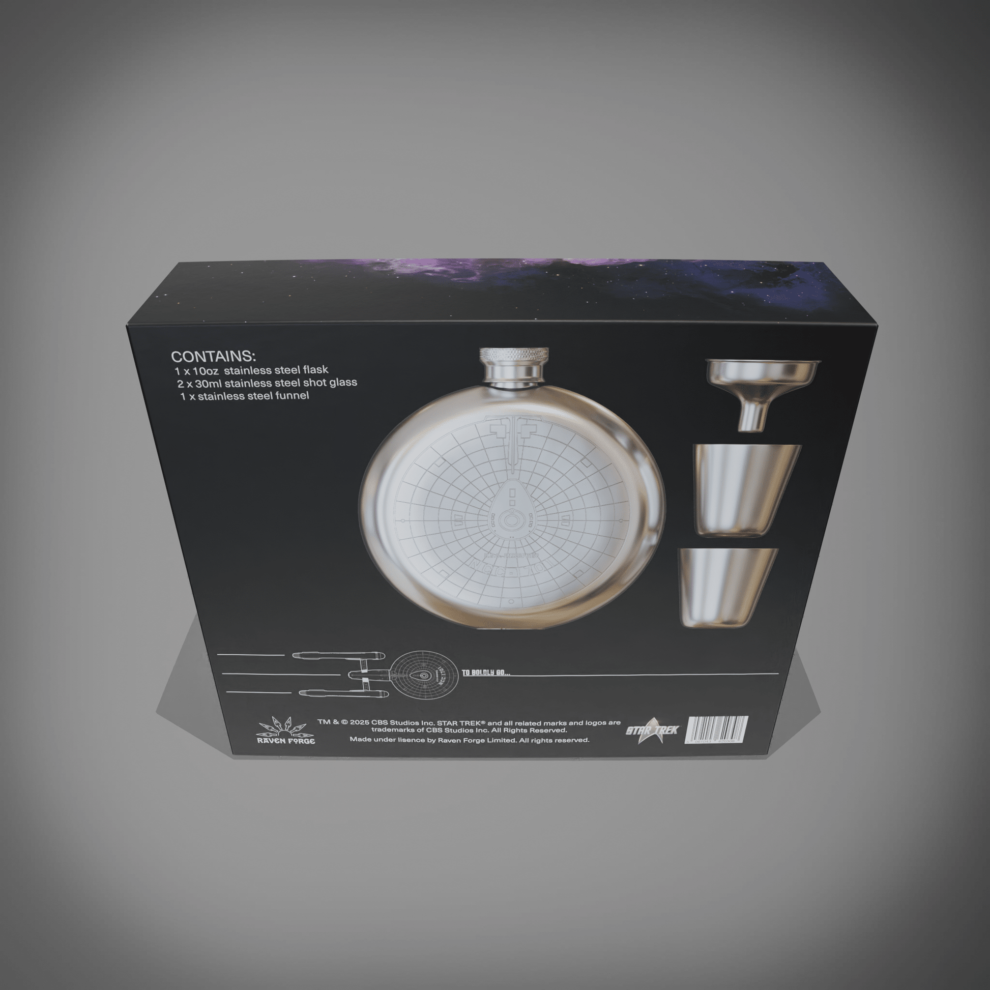 Star Trek™ Enterprise Hipflask - Longshot Tactical