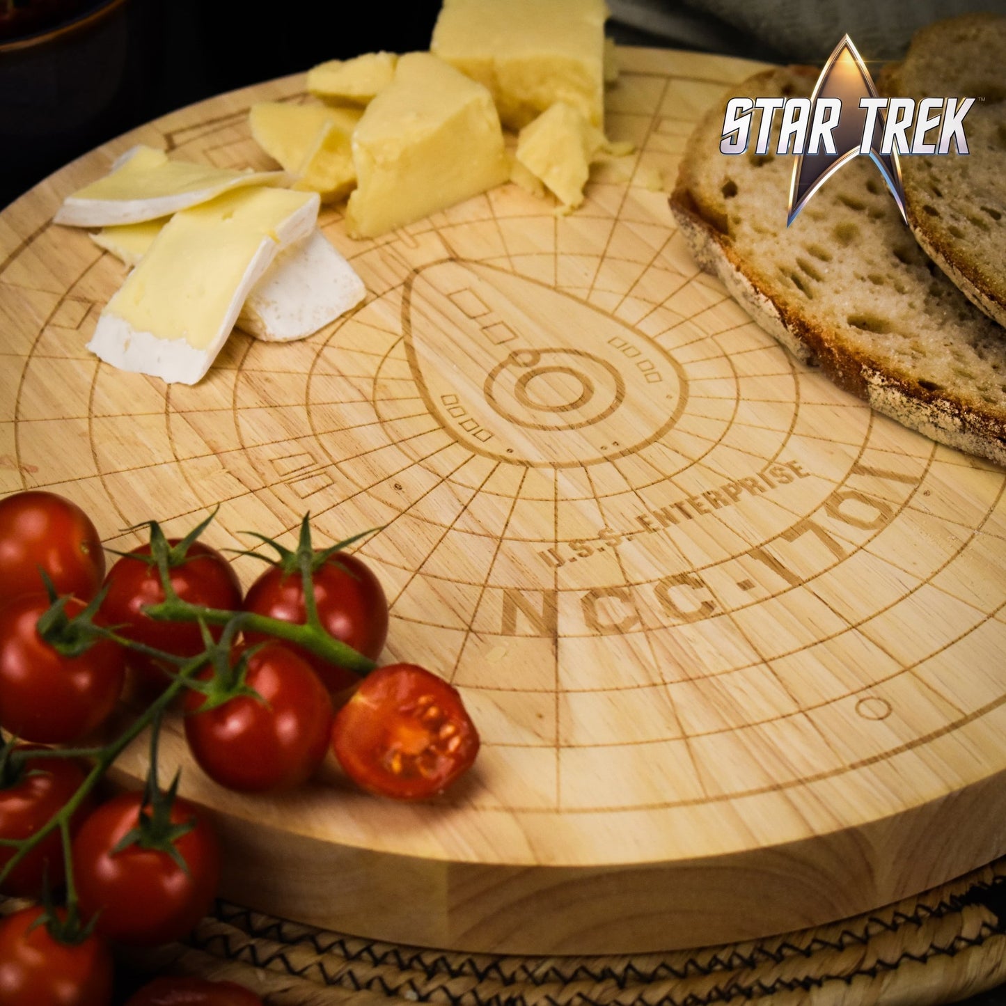Star Trek™ Enterprise Pizza Board - Longshot Tactical