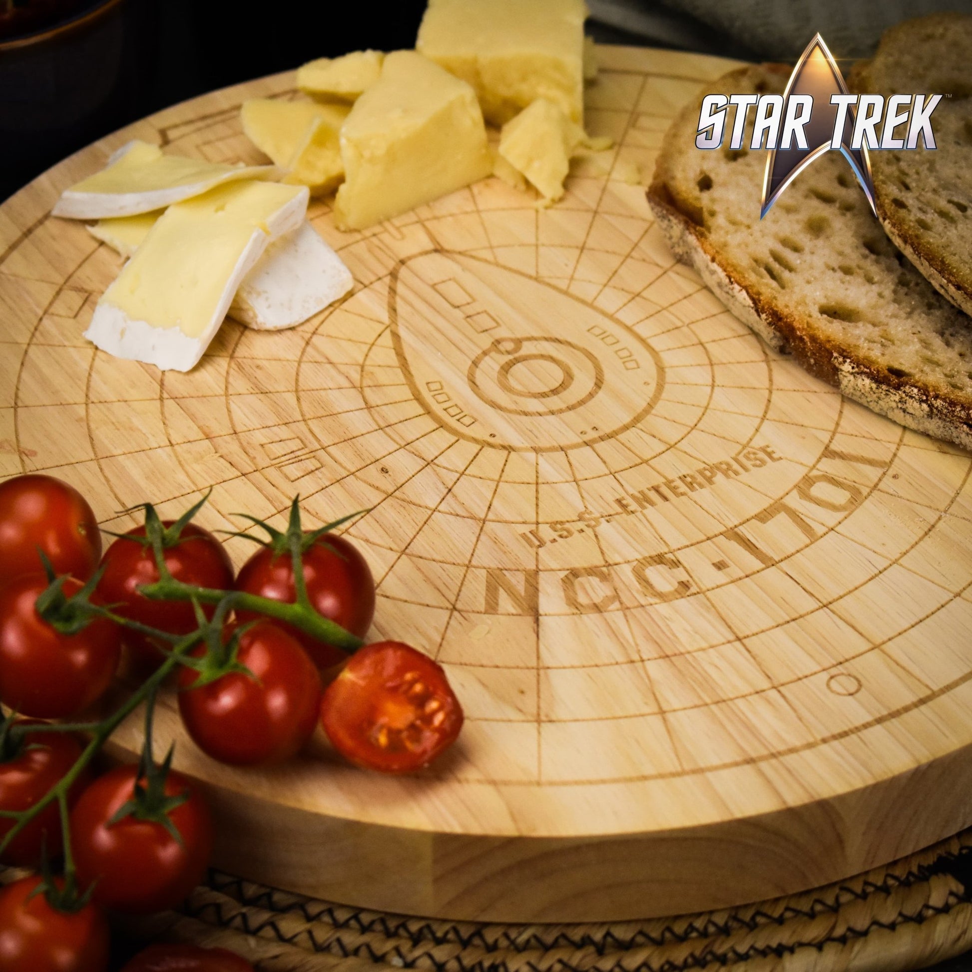 Star Trek™ Enterprise Pizza Board - Longshot Tactical