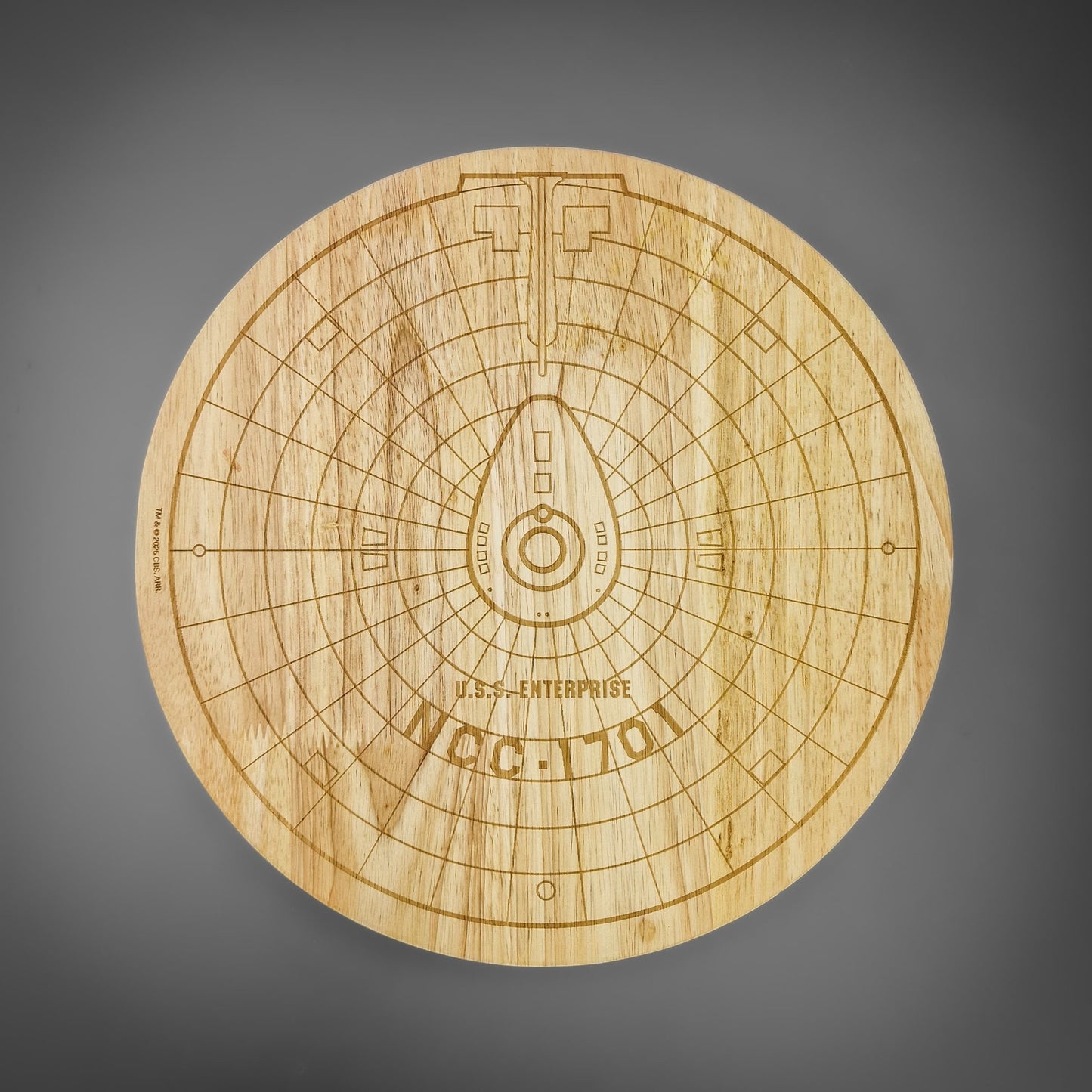 Star Trek™ Enterprise Pizza Board - Longshot Tactical