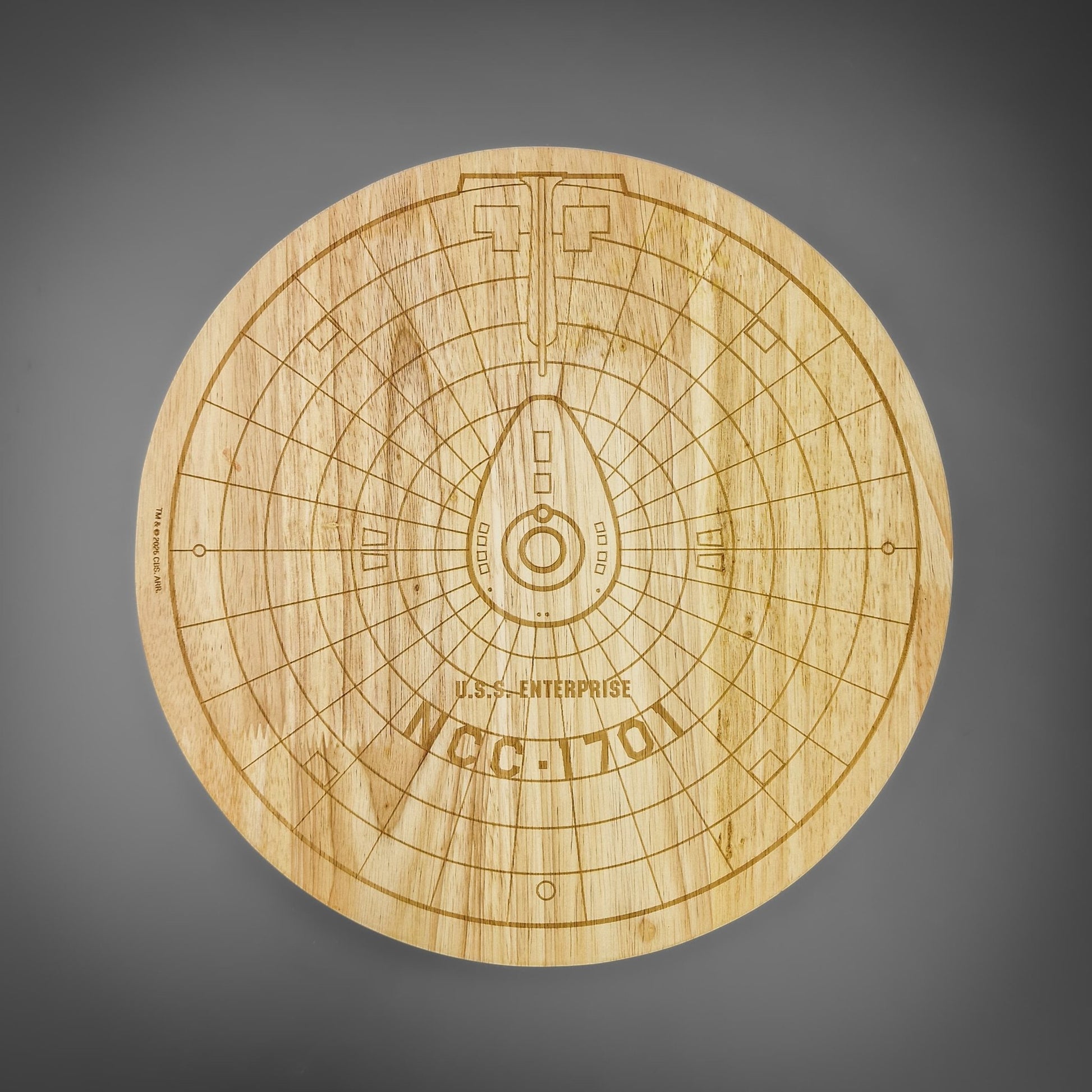 Star Trek™ Enterprise Pizza Board - Longshot Tactical