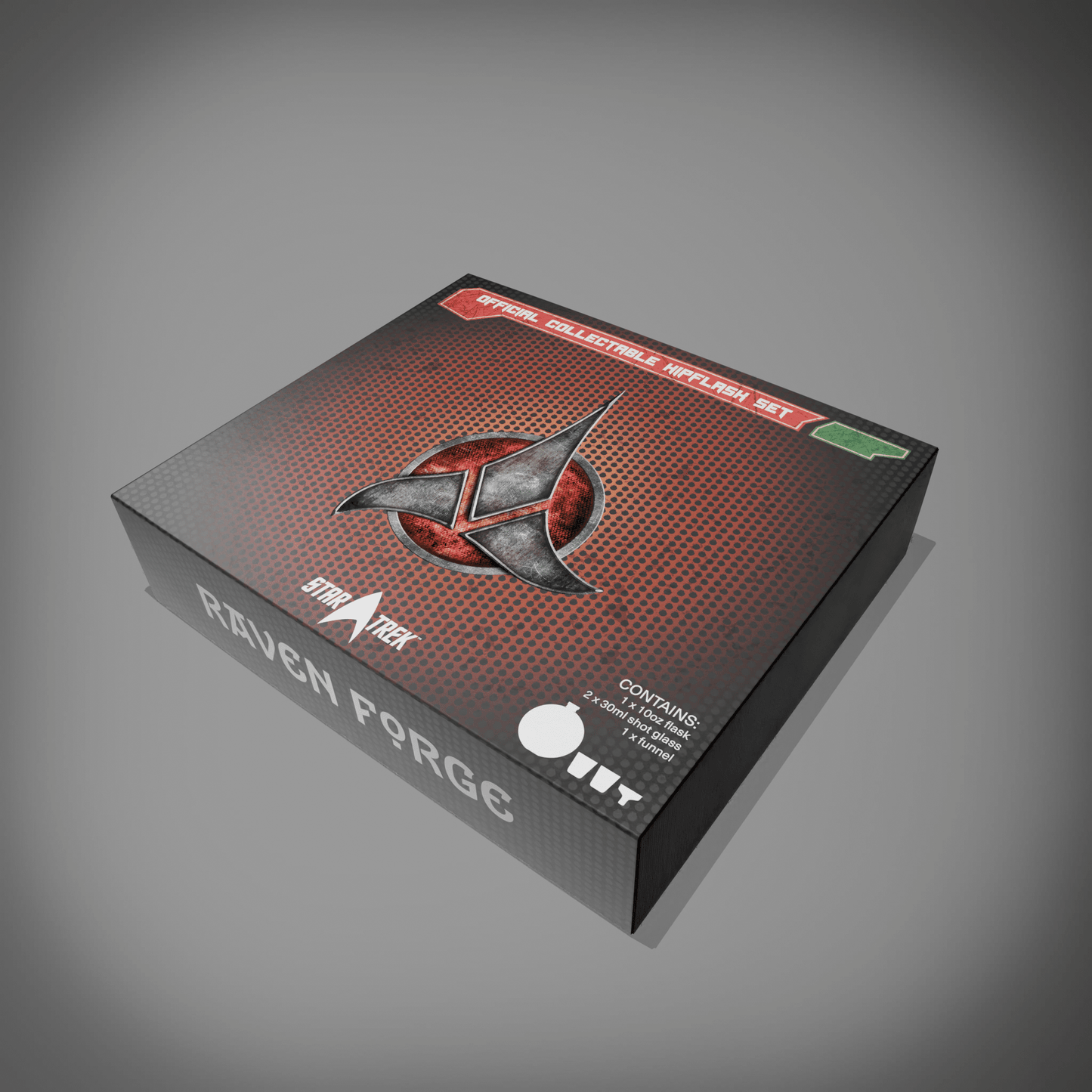 Star Trek™ Klingon Hipflask - Longshot Tactical
