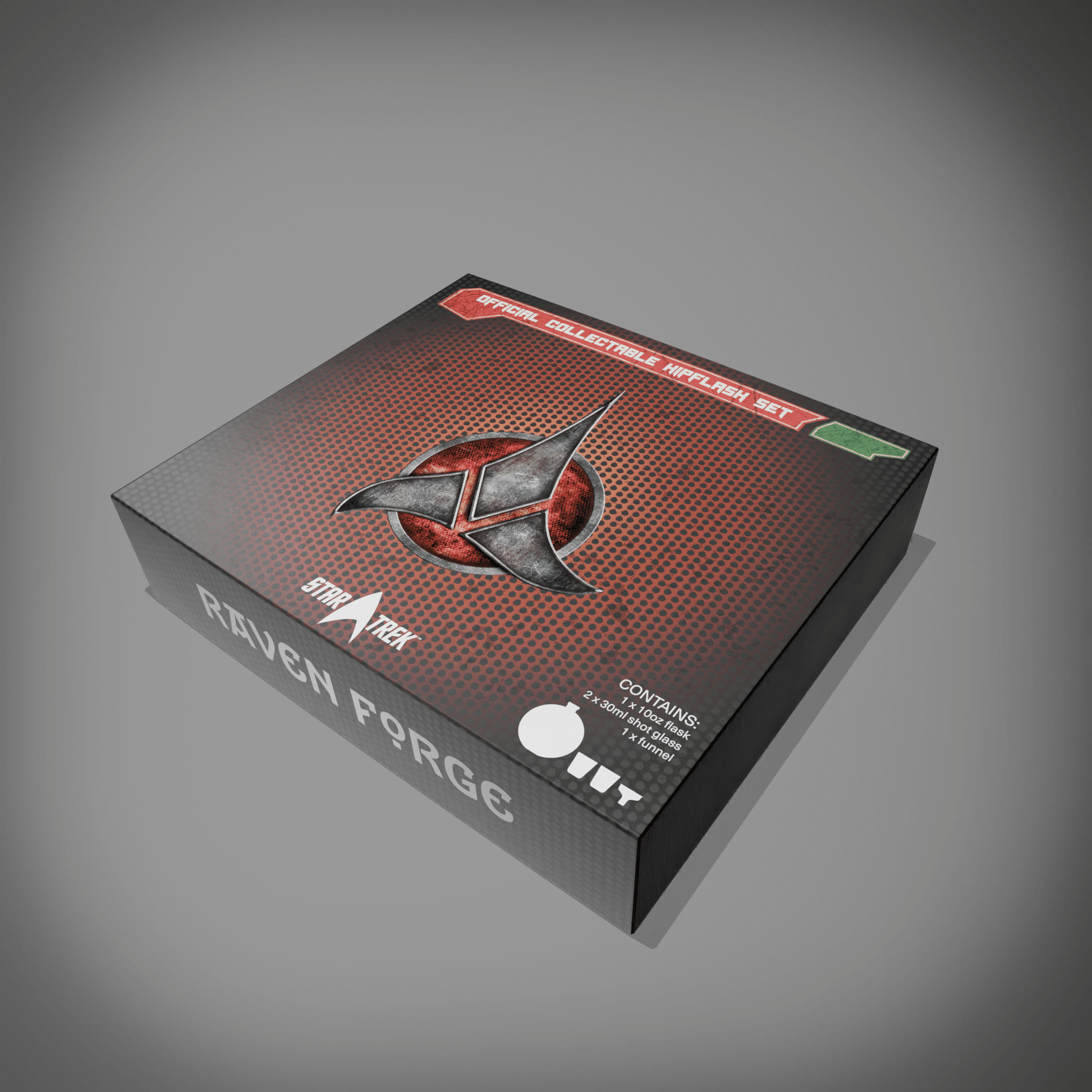 Star Trek™ Klingon Hipflask - Longshot Tactical