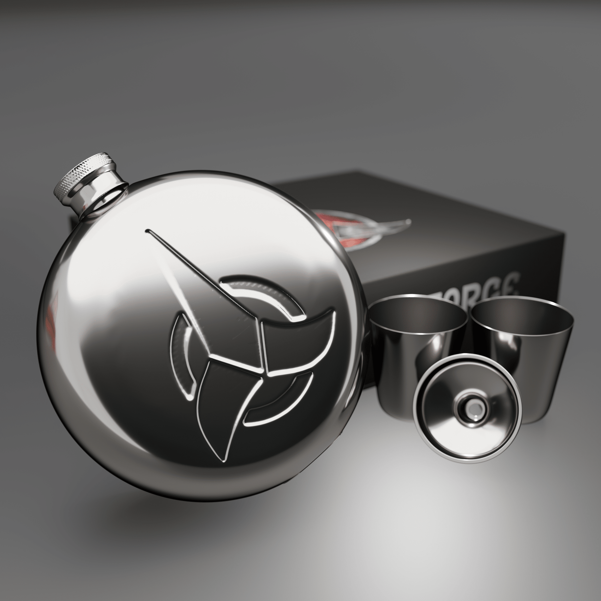 Star Trek™ Klingon Hipflask - Longshot Tactical