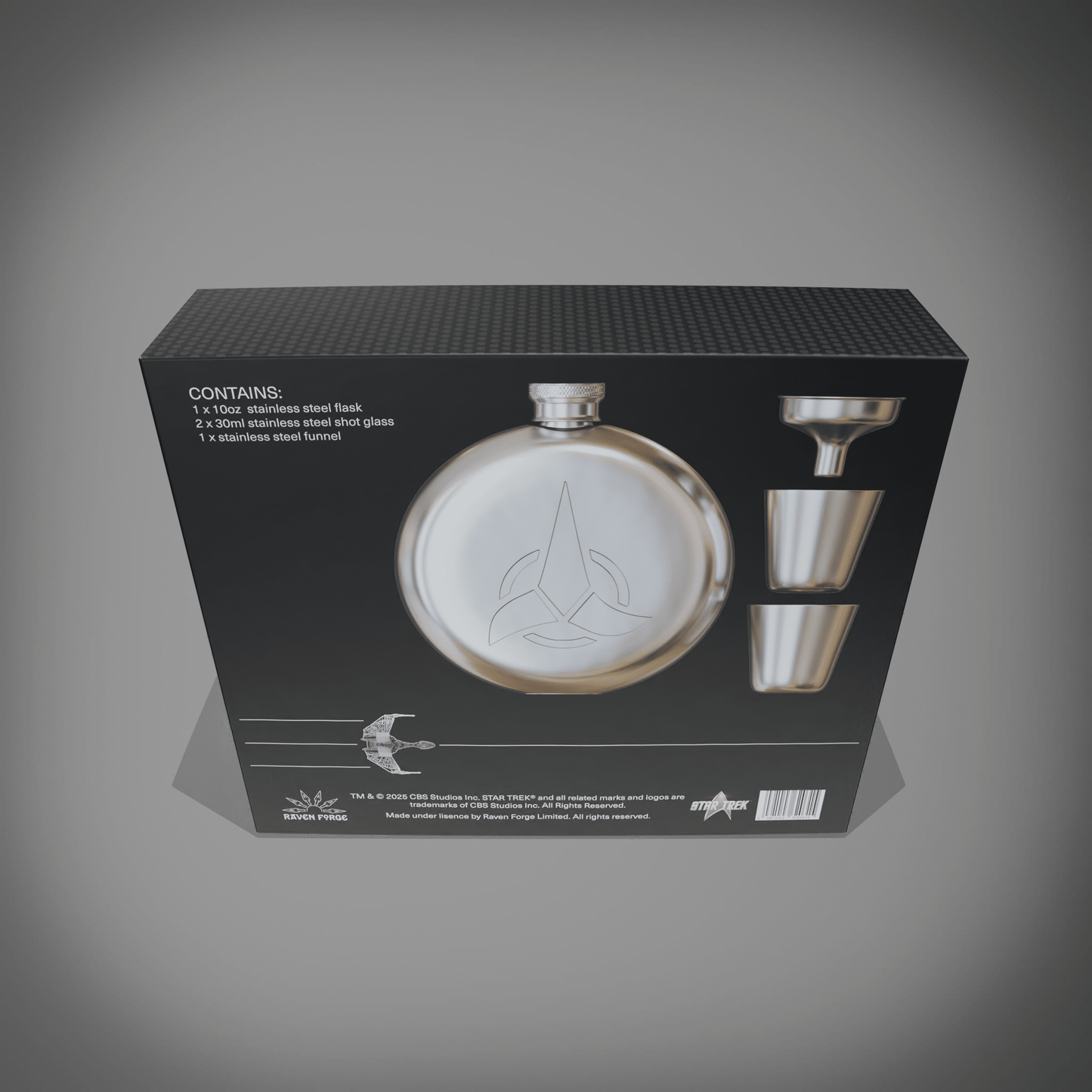 Star Trek™ Klingon Hipflask - Longshot Tactical